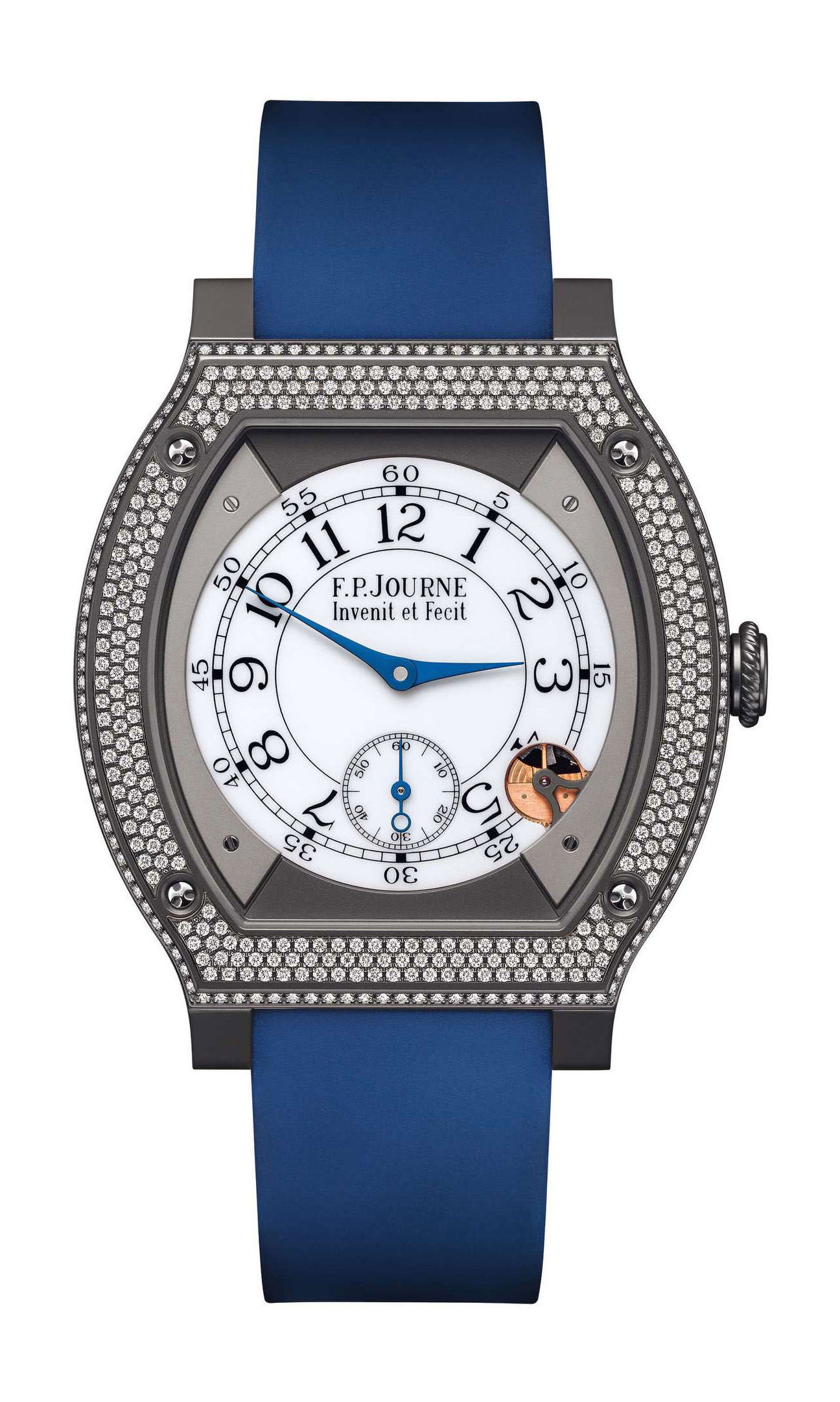 F. P. Journe élégante 48 Titalyt Diamonds
