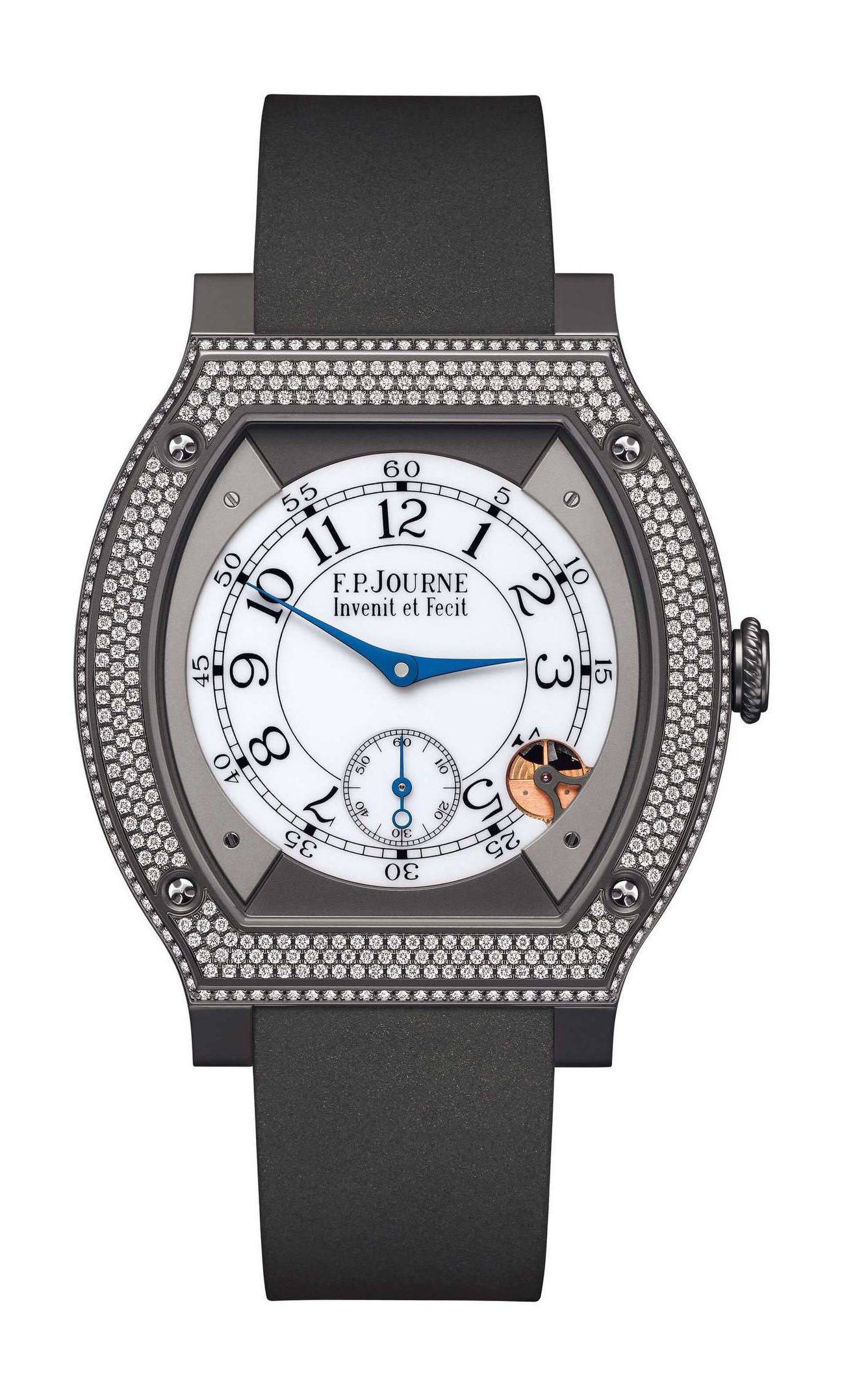 F. P. Journe élégante 48 Titalyt Diamonds