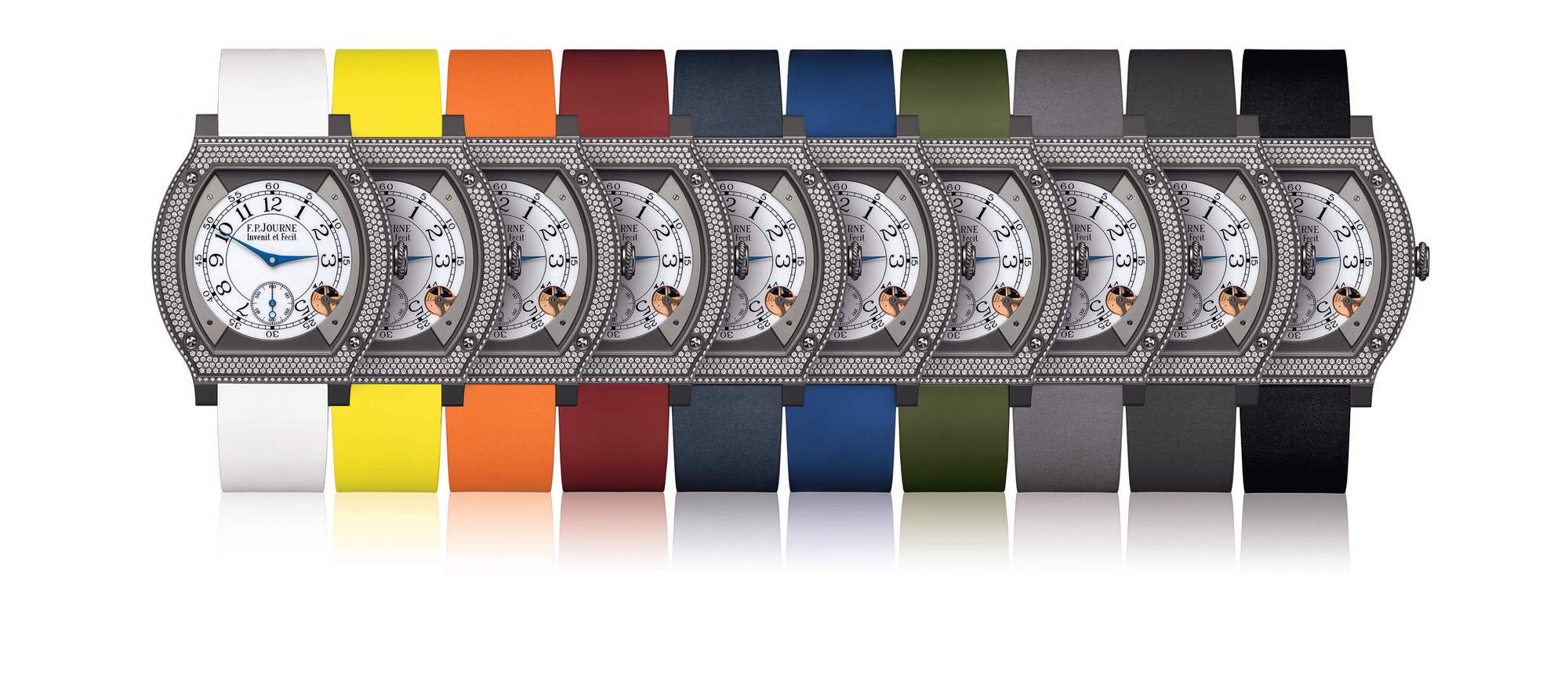 F. P. Journe élégante 48 Titalyt Diamonds