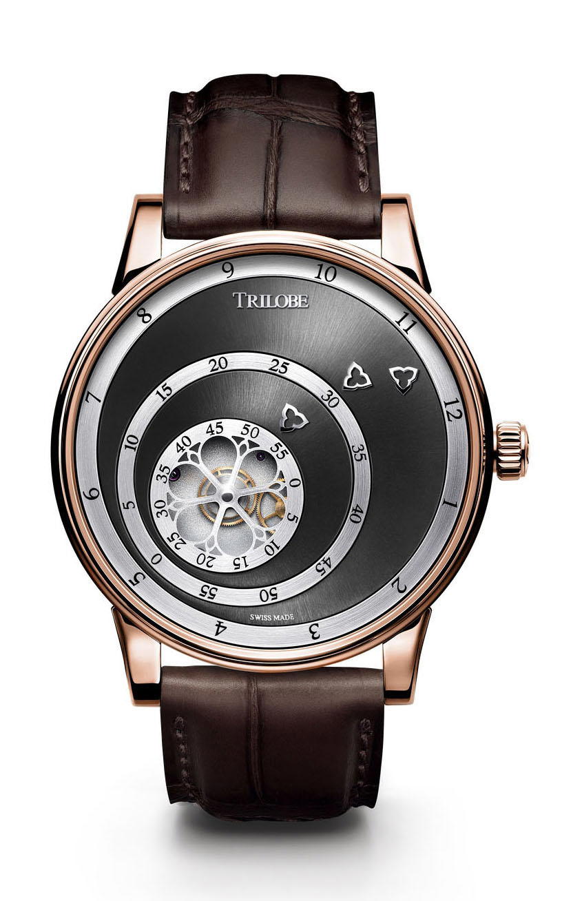 Trilobe Les Matinaux Rose Gold Sunray Gray