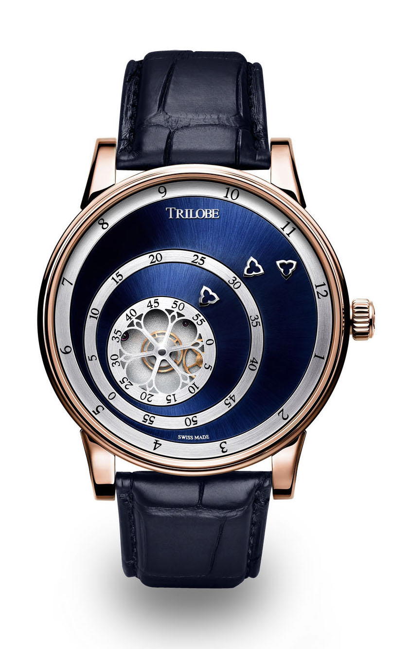Trilobe Les Matinaux Sunray Blue Rose Gold