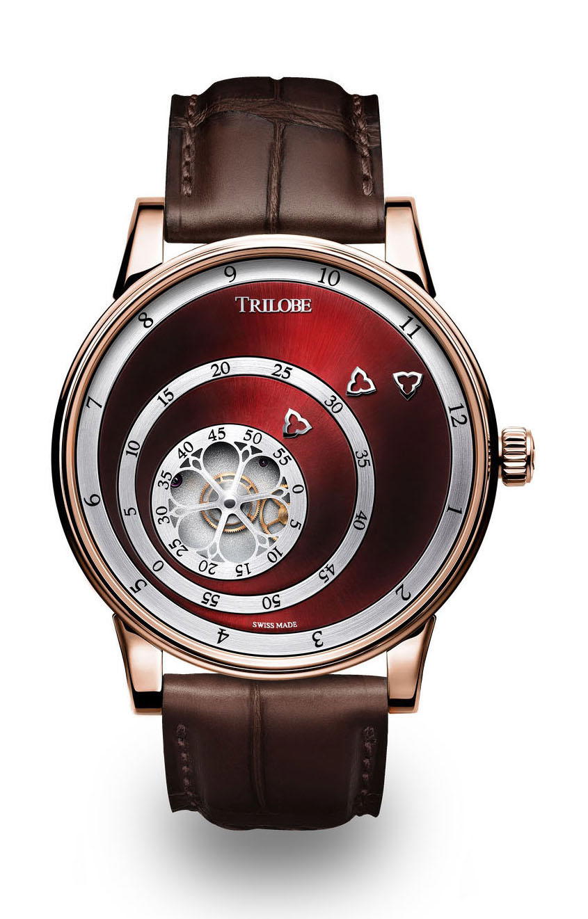 Trilobe Les Matinaux Sunray Carmine Rose Gold