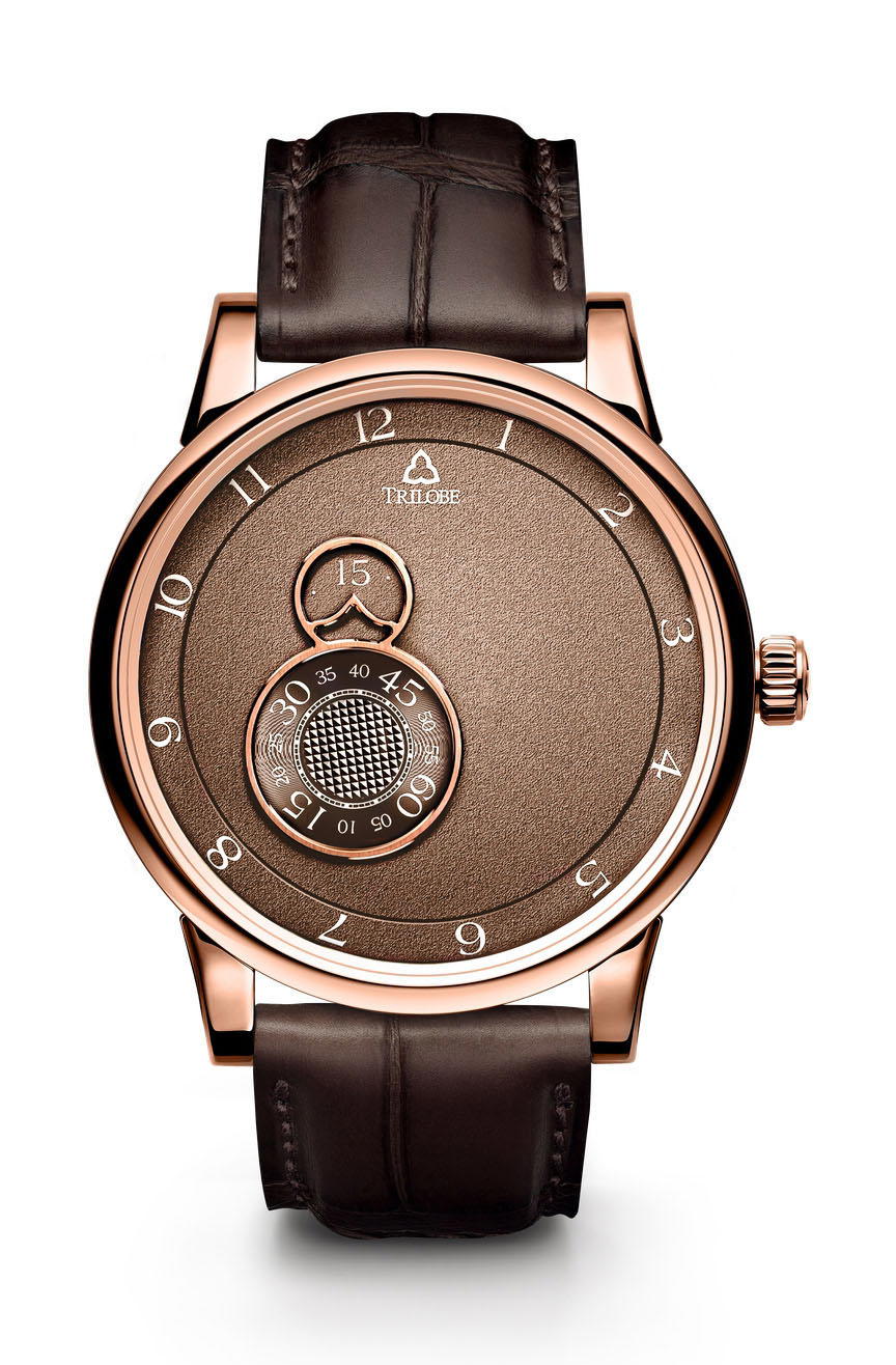 Trilobe Nuit Fantastique Grained Havana Rose Gold