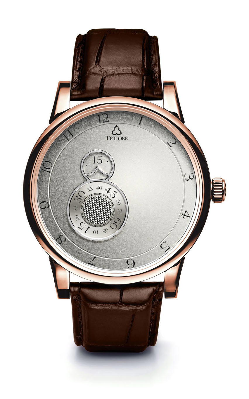 Trilobe Nuit Fantastique Grained Silver Rose Gold