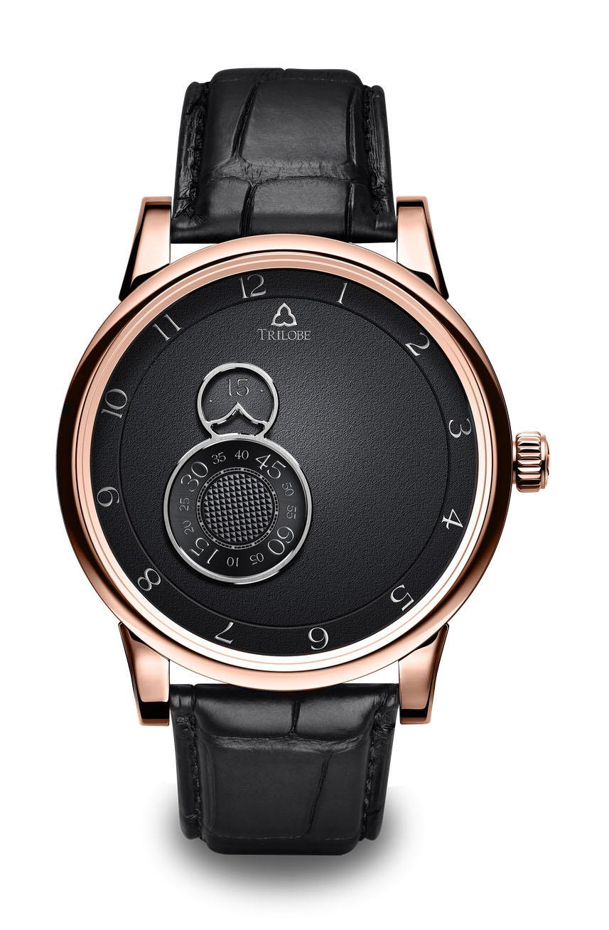 Trilobe Nuit Fantastique Grained Black Rose Gold