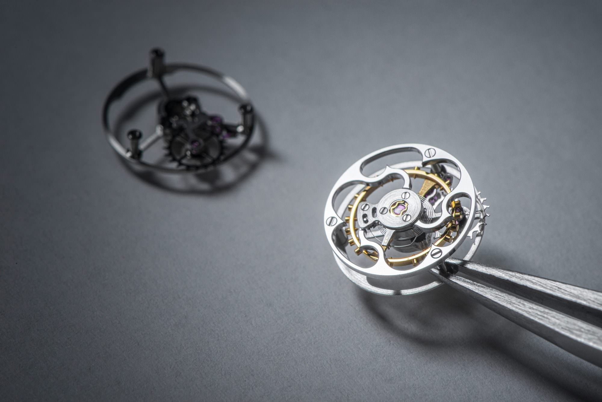 Speake-Marin One &amp; Two Openworked Tourbillon V2 Titanium