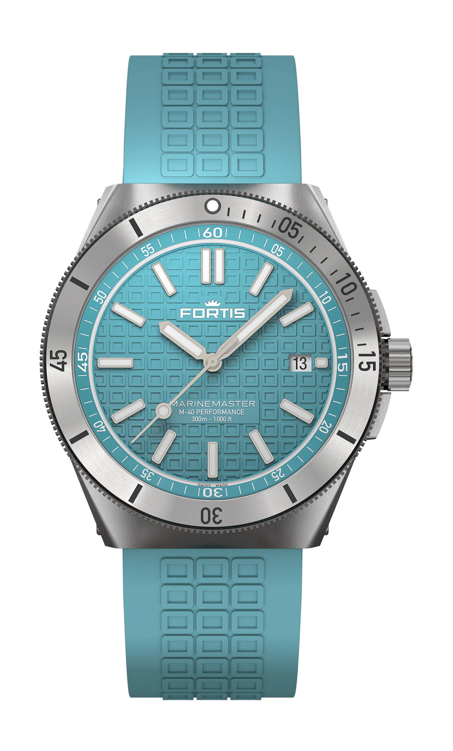Fortis Marinemaster M-40 Serenity Blue