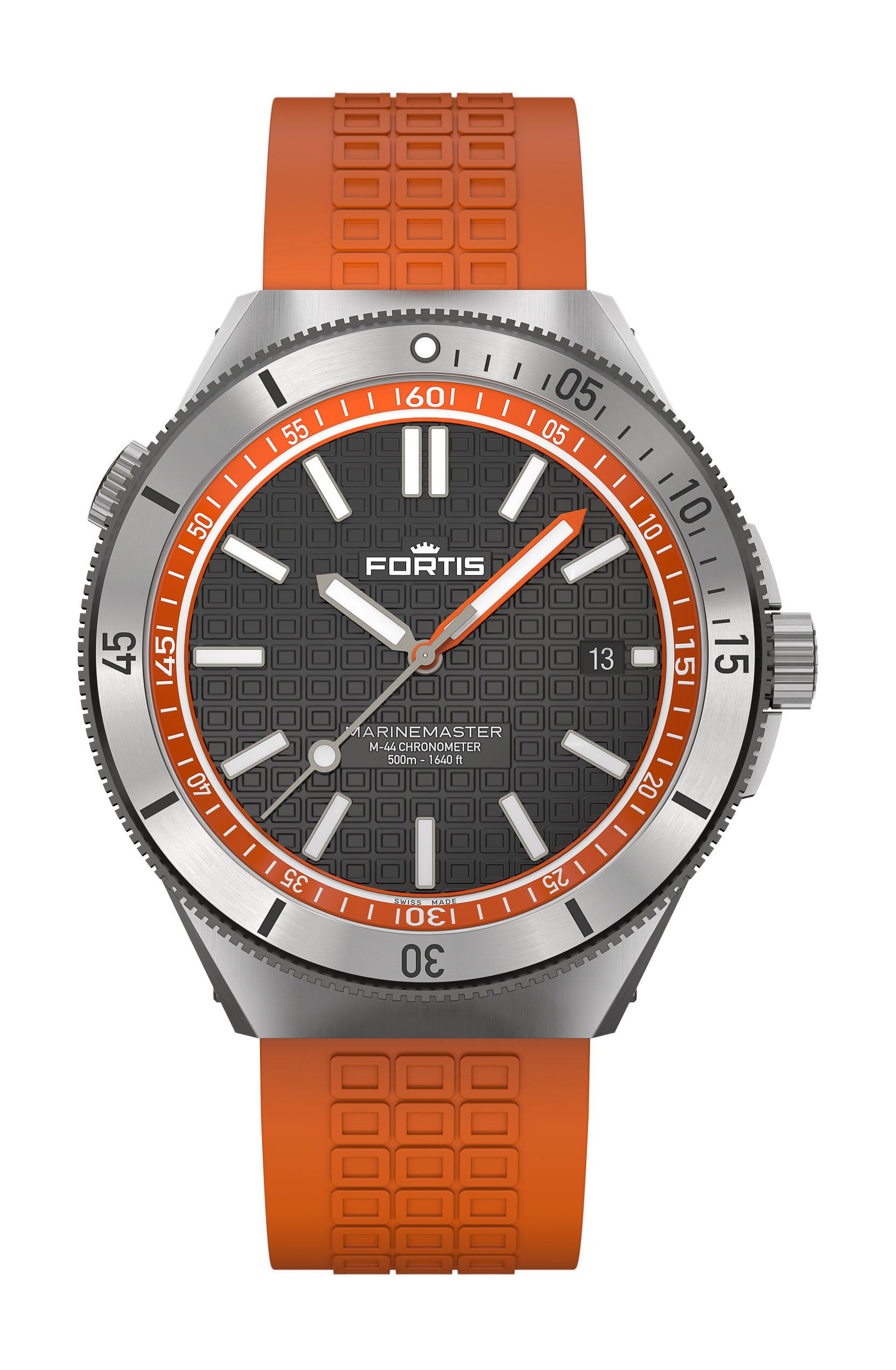 Fortis Marinemaster M-44 Amber Orange