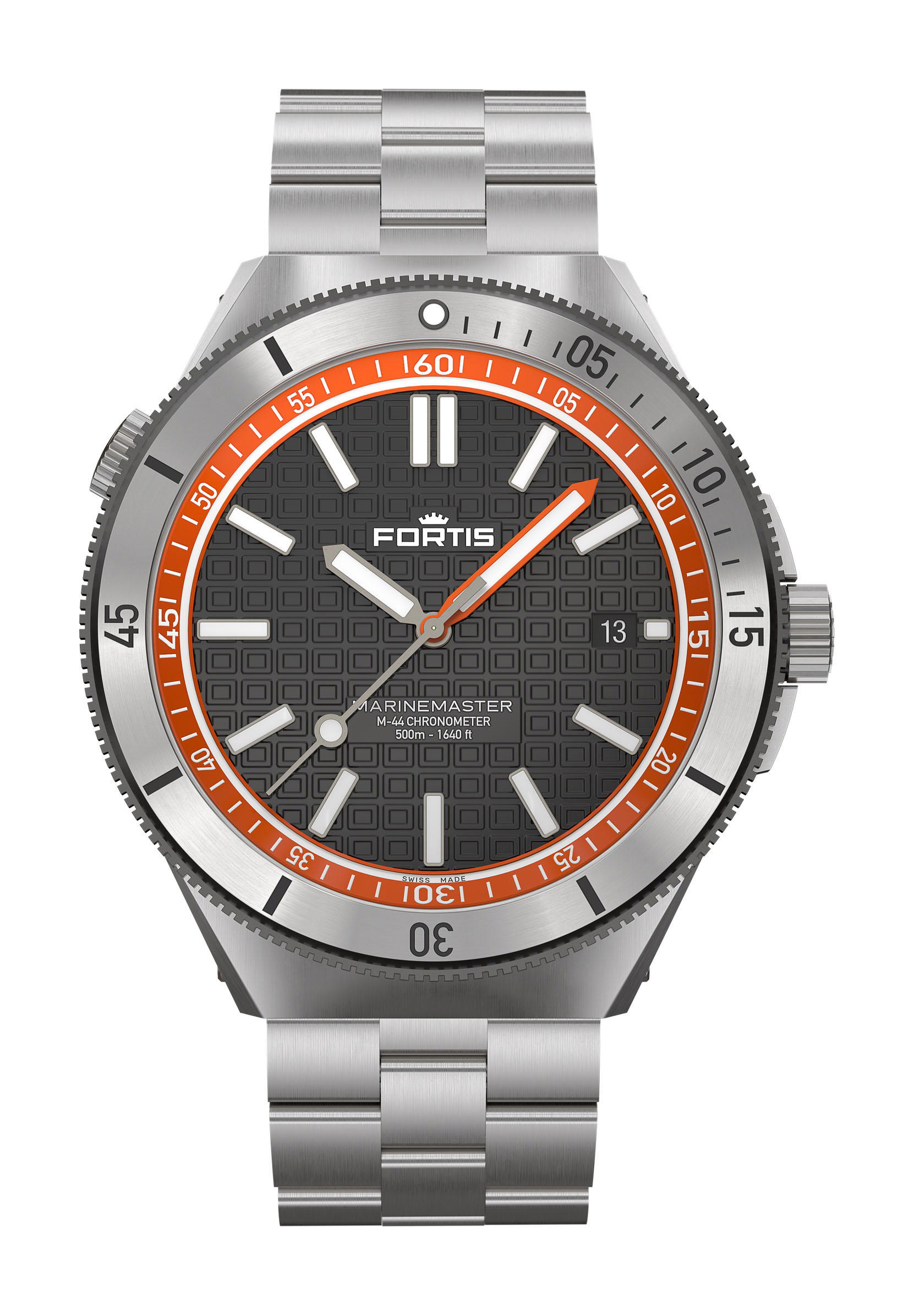 Fortis Marinemaster M-44 Amber Orange