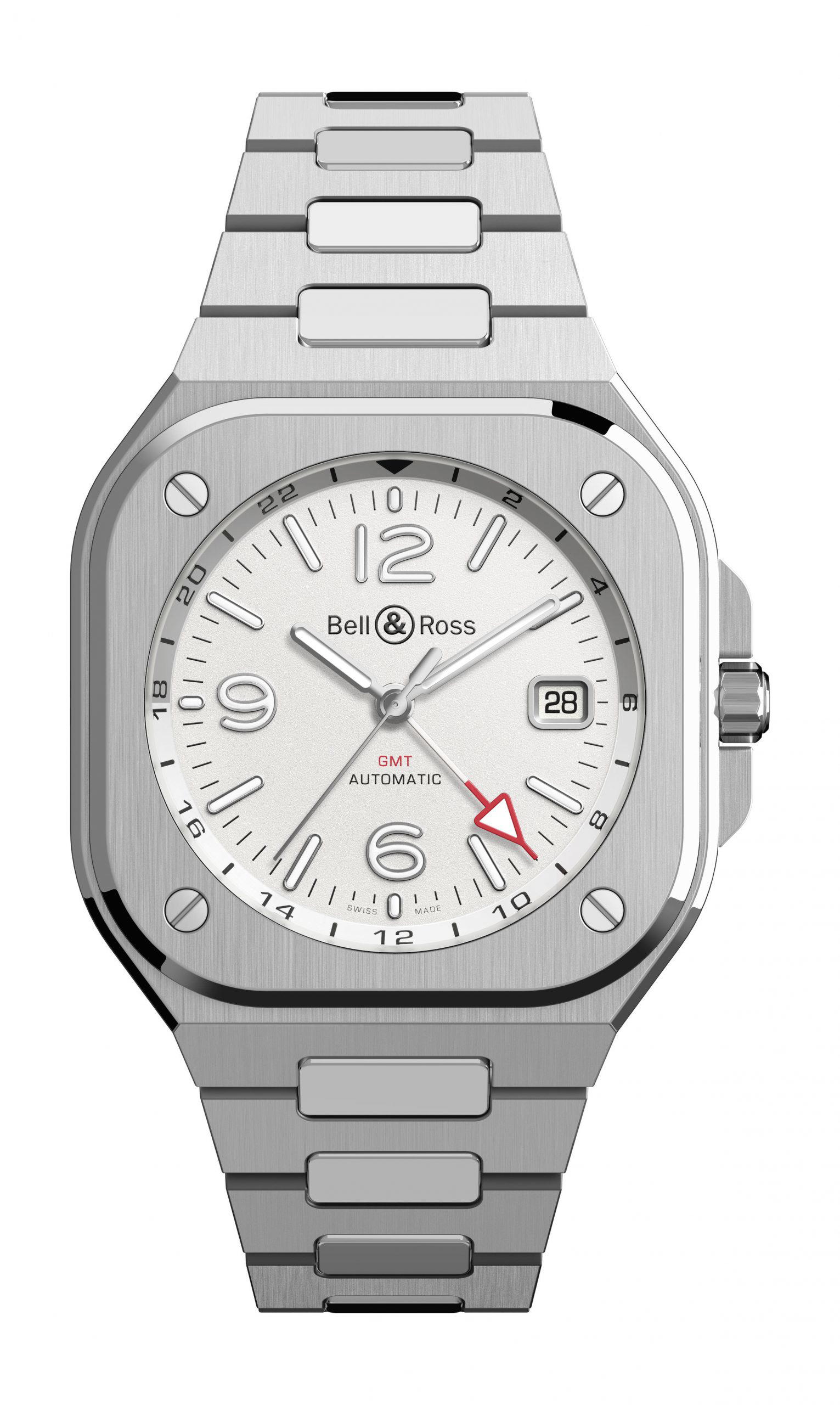 Bell & Ross BR 05 GMT White