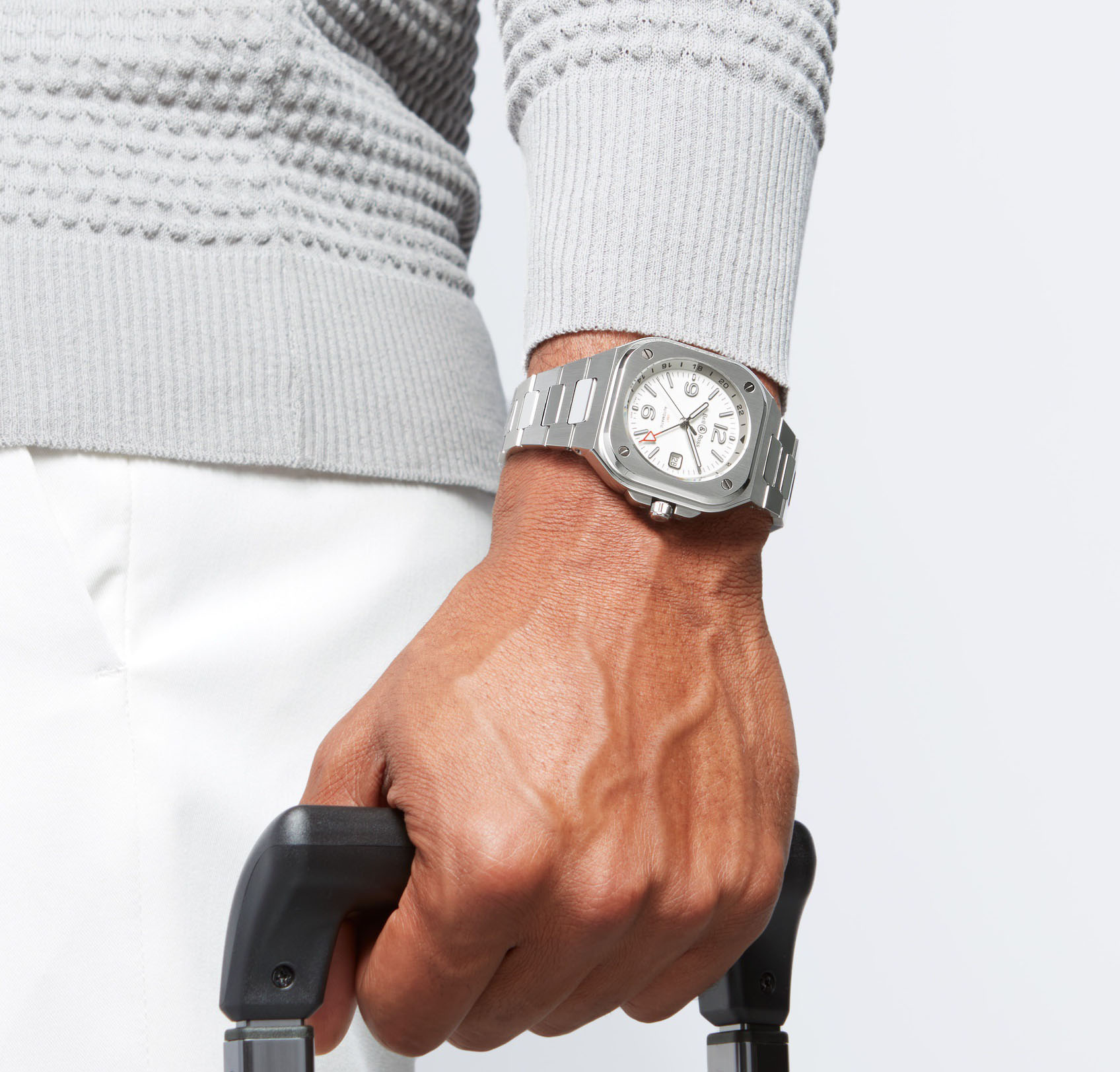 Bell & Ross BR 05 GMT White