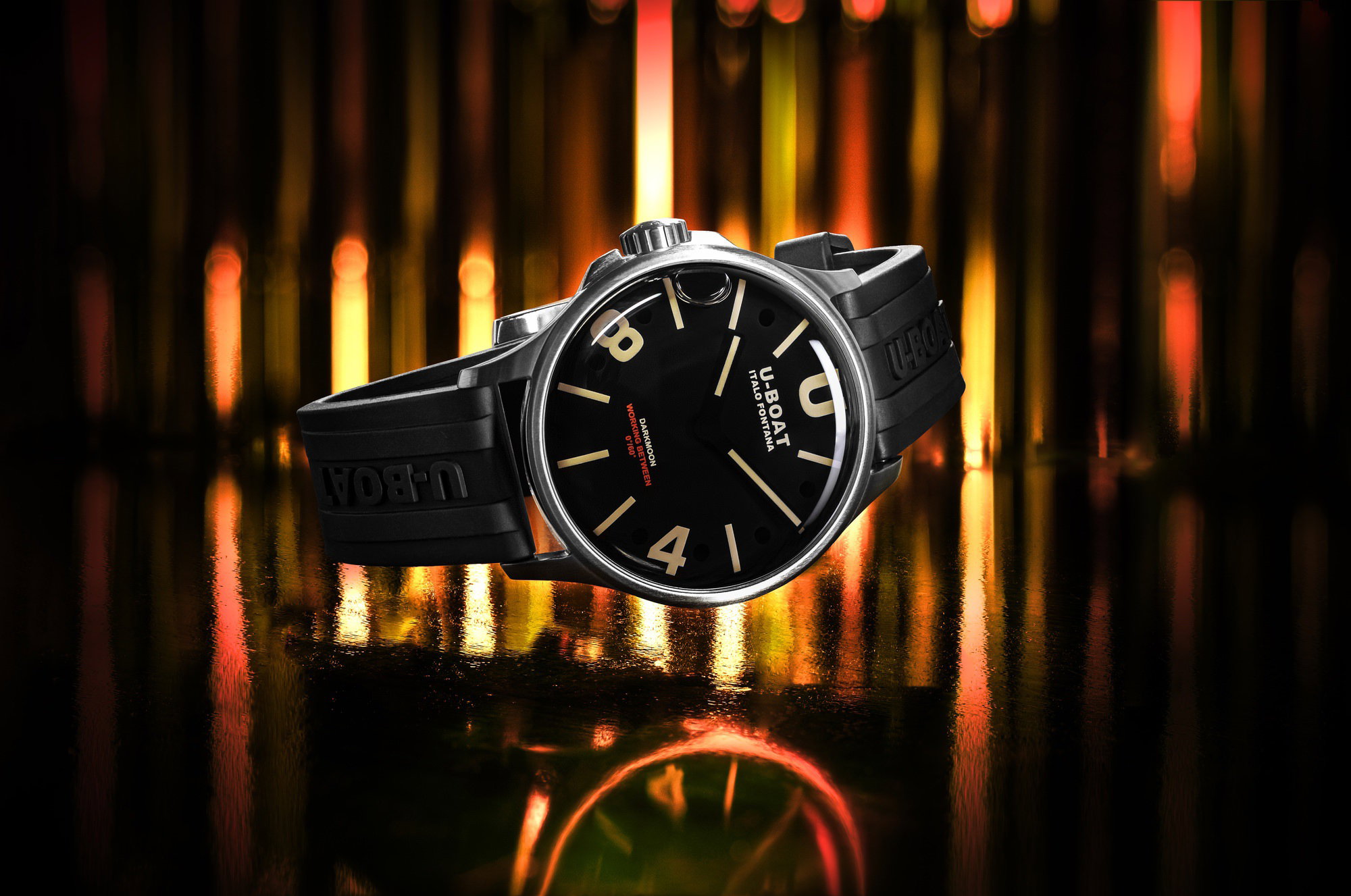 U-Boat Darkmoon 40 Black BE SS