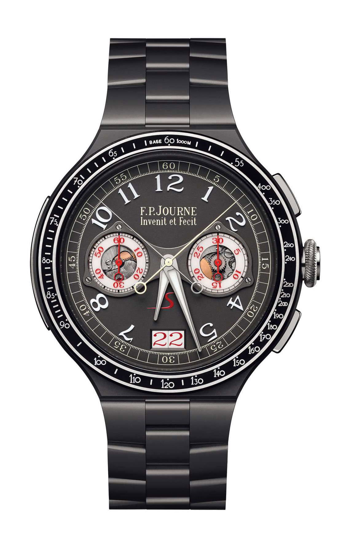 lineSport Chronographe Rattrapante Titane