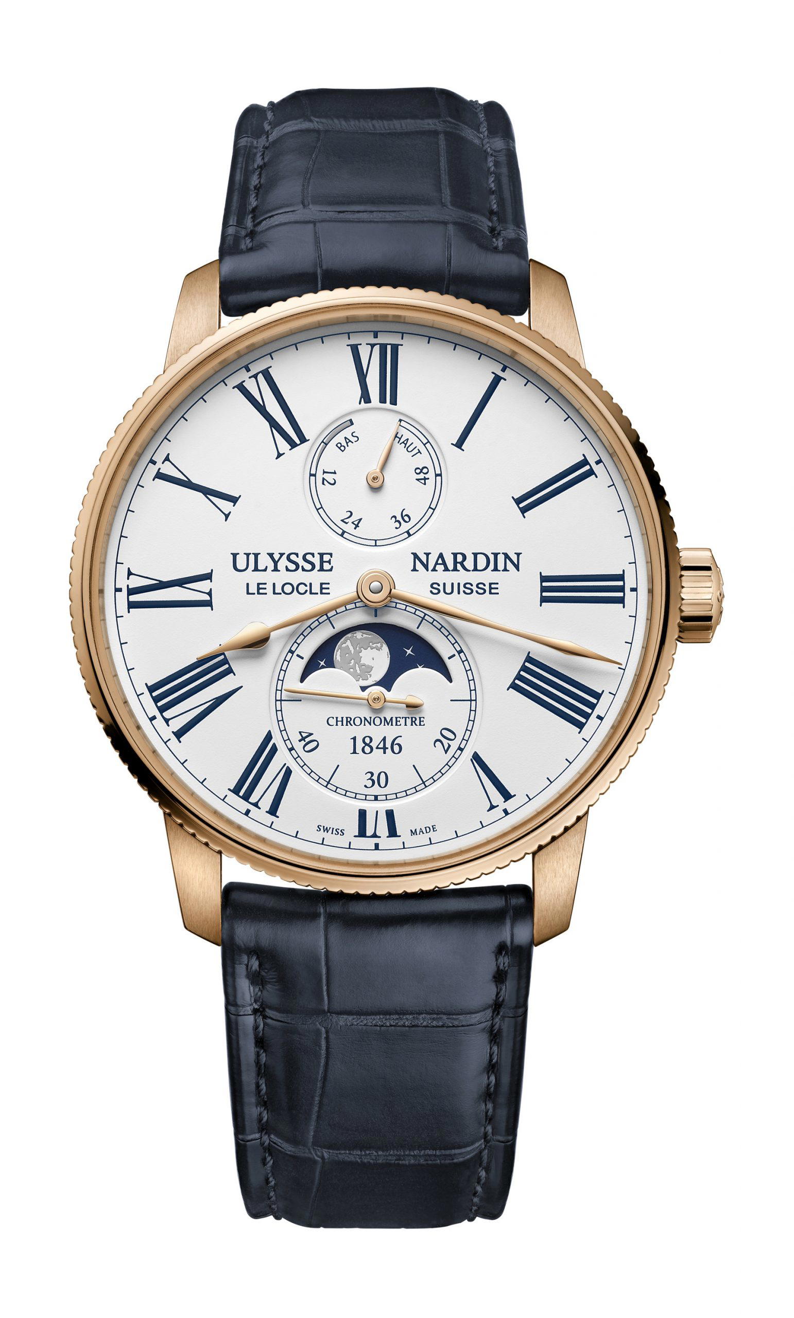 Ulysse Nardin Marine Torpilleur Moonphase