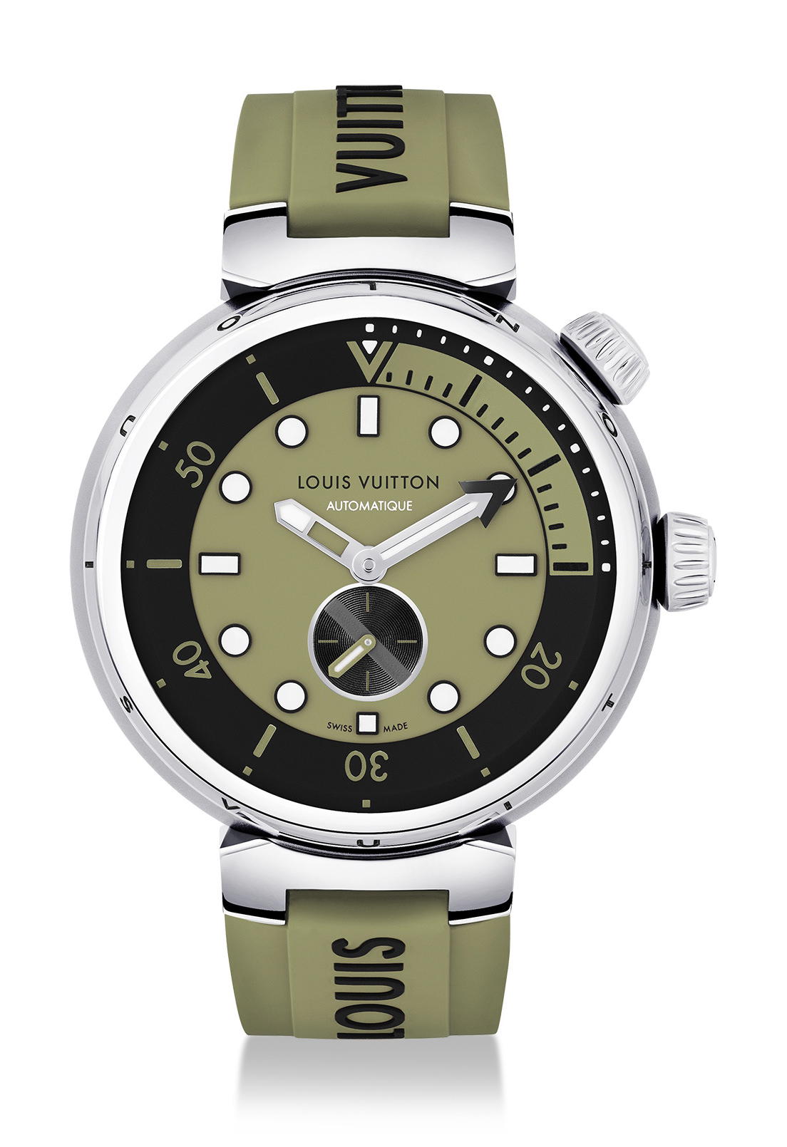 Louis Vuitton Tambour Street Diver Urban Green