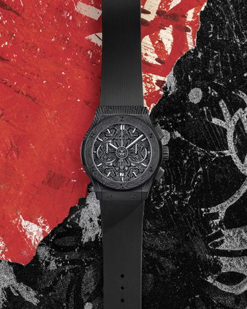 Hublot Classic Fusion Aerofusion Chronograph All Black Shepard Fairey