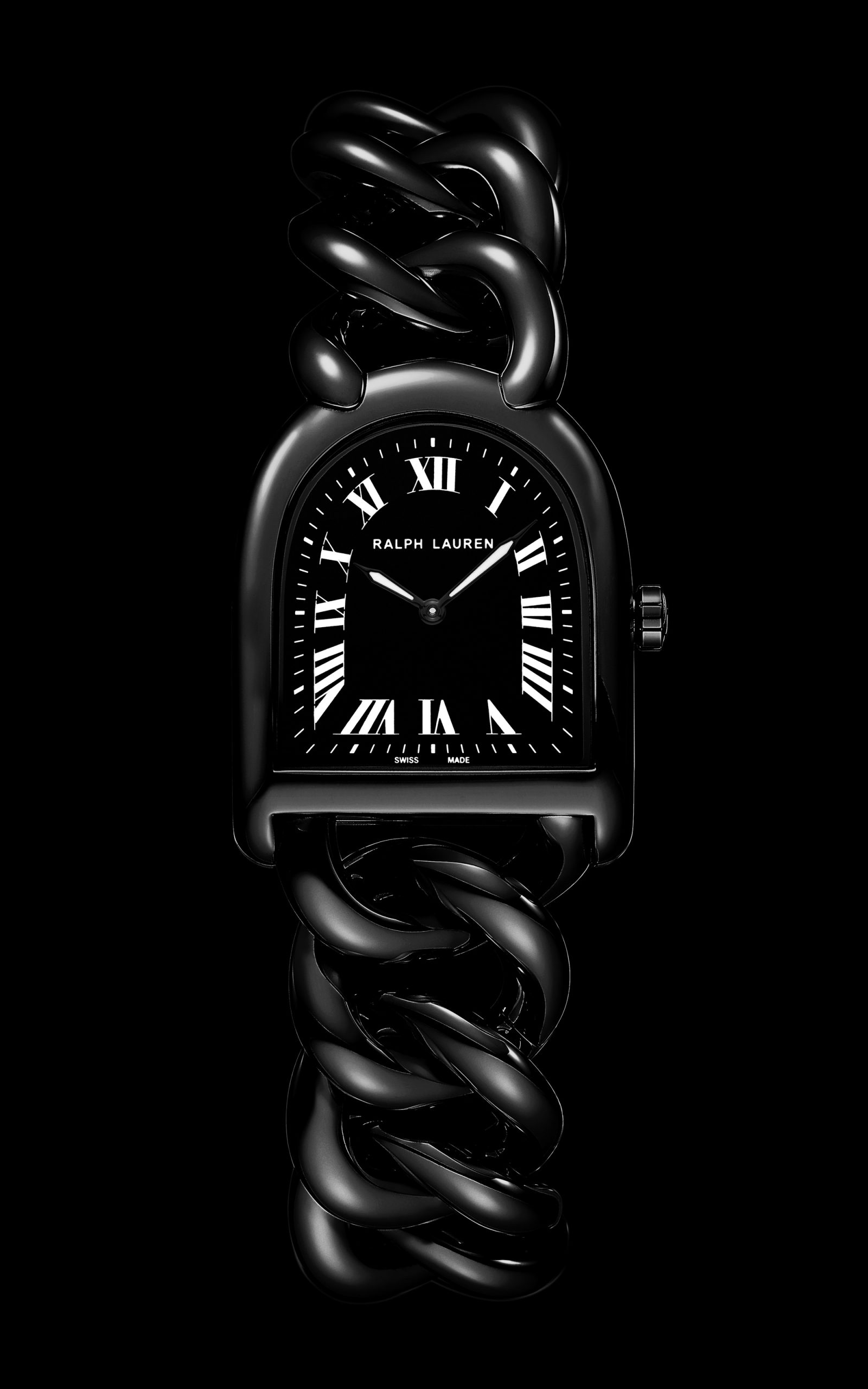 Ralph Lauren RL Stirrup Petite Link Black