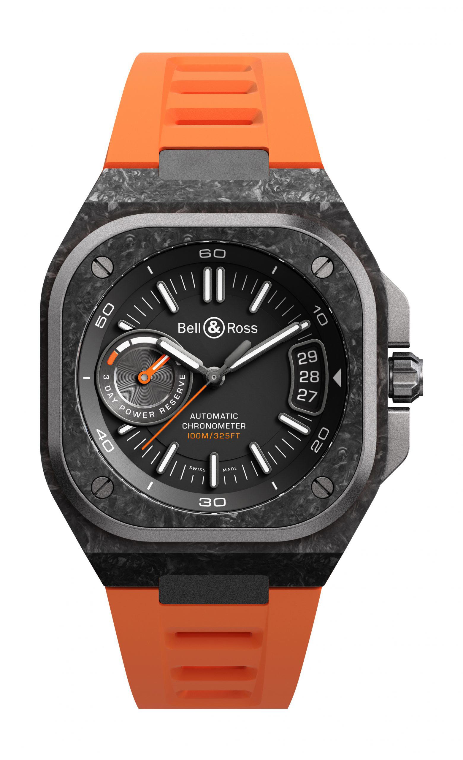 Bell & Ross BR-X5 Carbon Orange