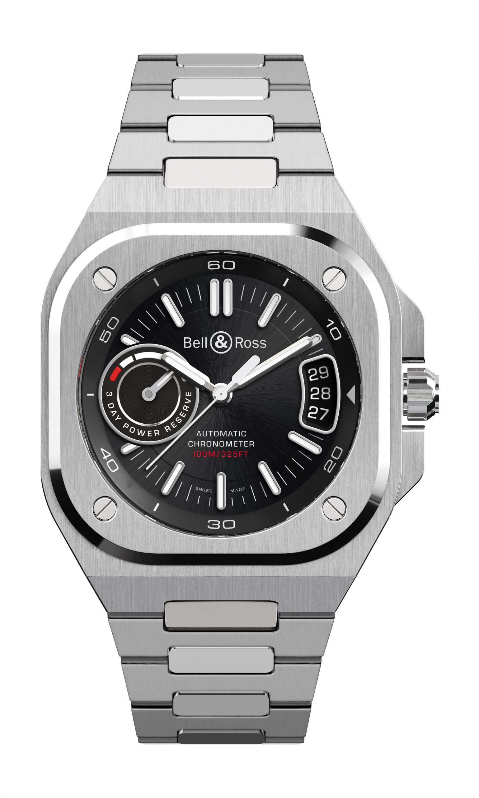 Bell &amp; Ross BR-X5 Black Steel