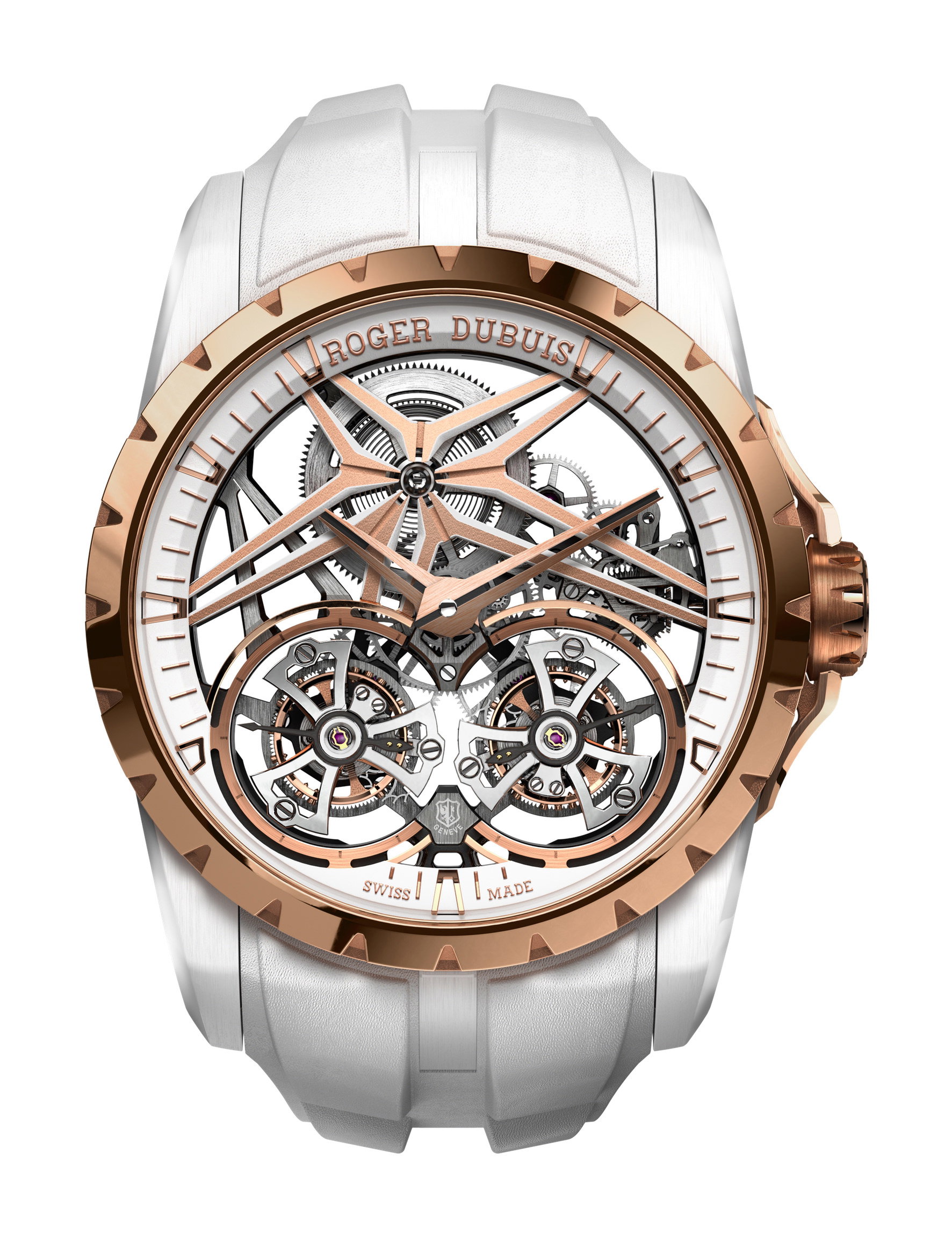 Excalibur Double Tourbillon Edition White Ceramic - Image 1