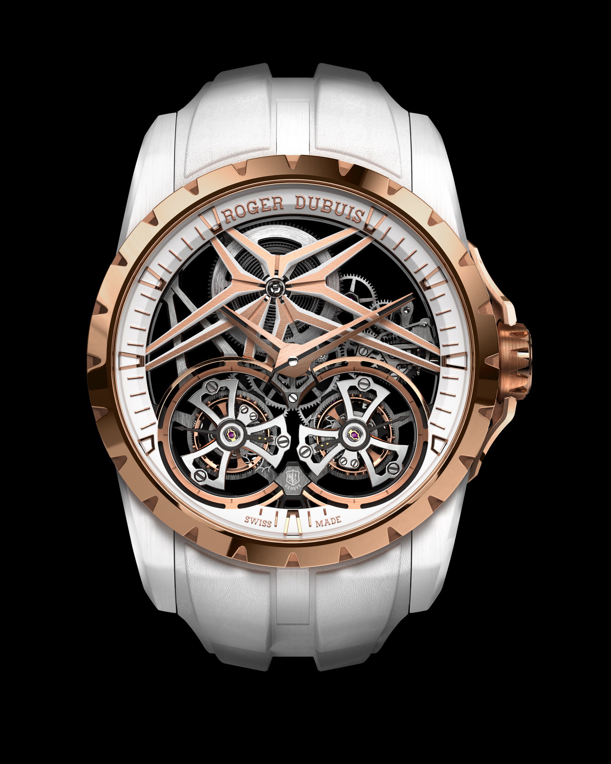 Excalibur Double Tourbillon Edition White Ceramic - Image 2