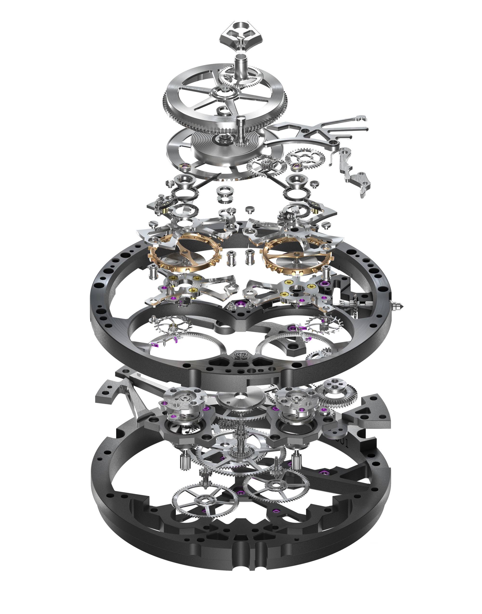 Excalibur Double Tourbillon Edition White Ceramic - Image 4