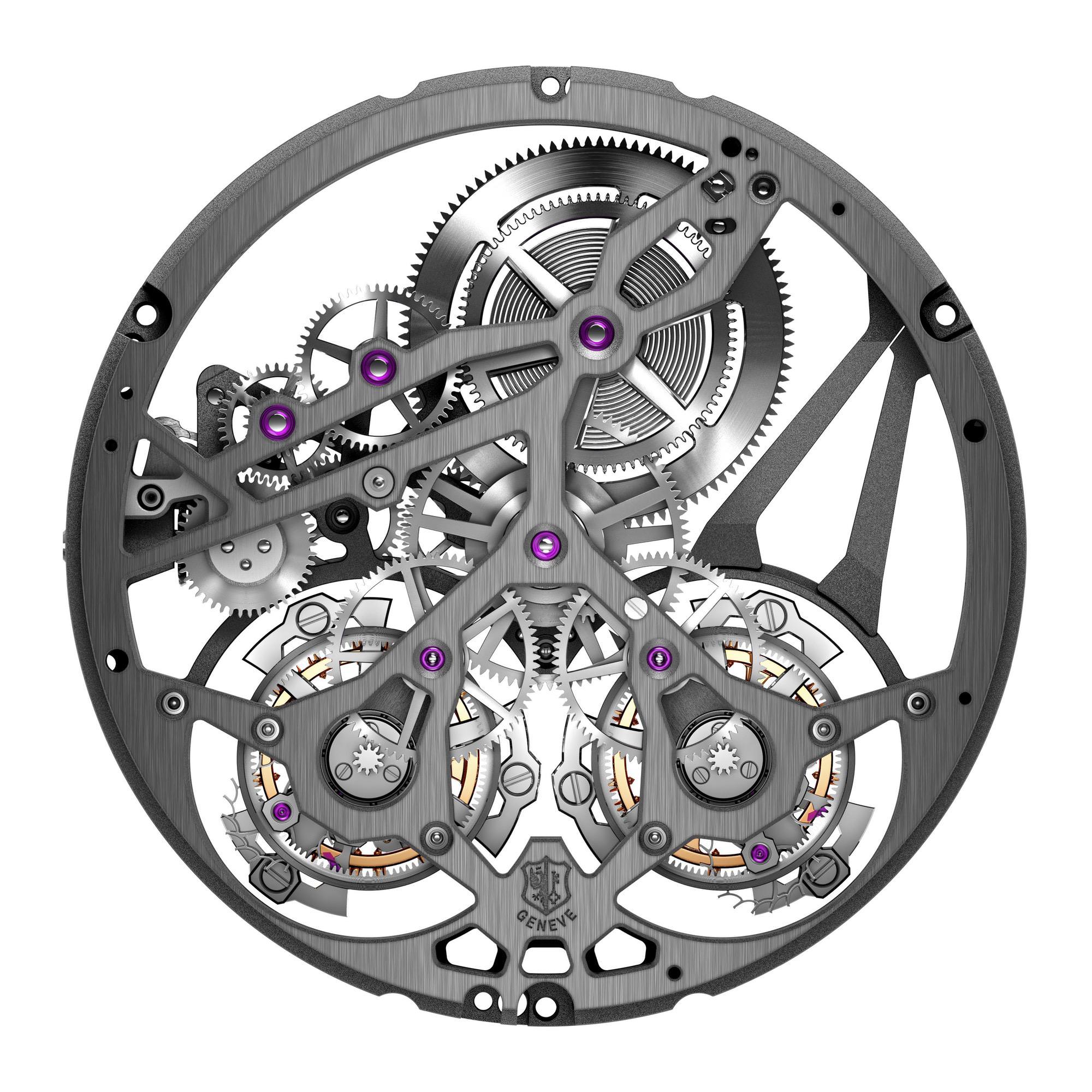 Roger Dubuis Excalibur Double Tourbillon Edition White Ceramic