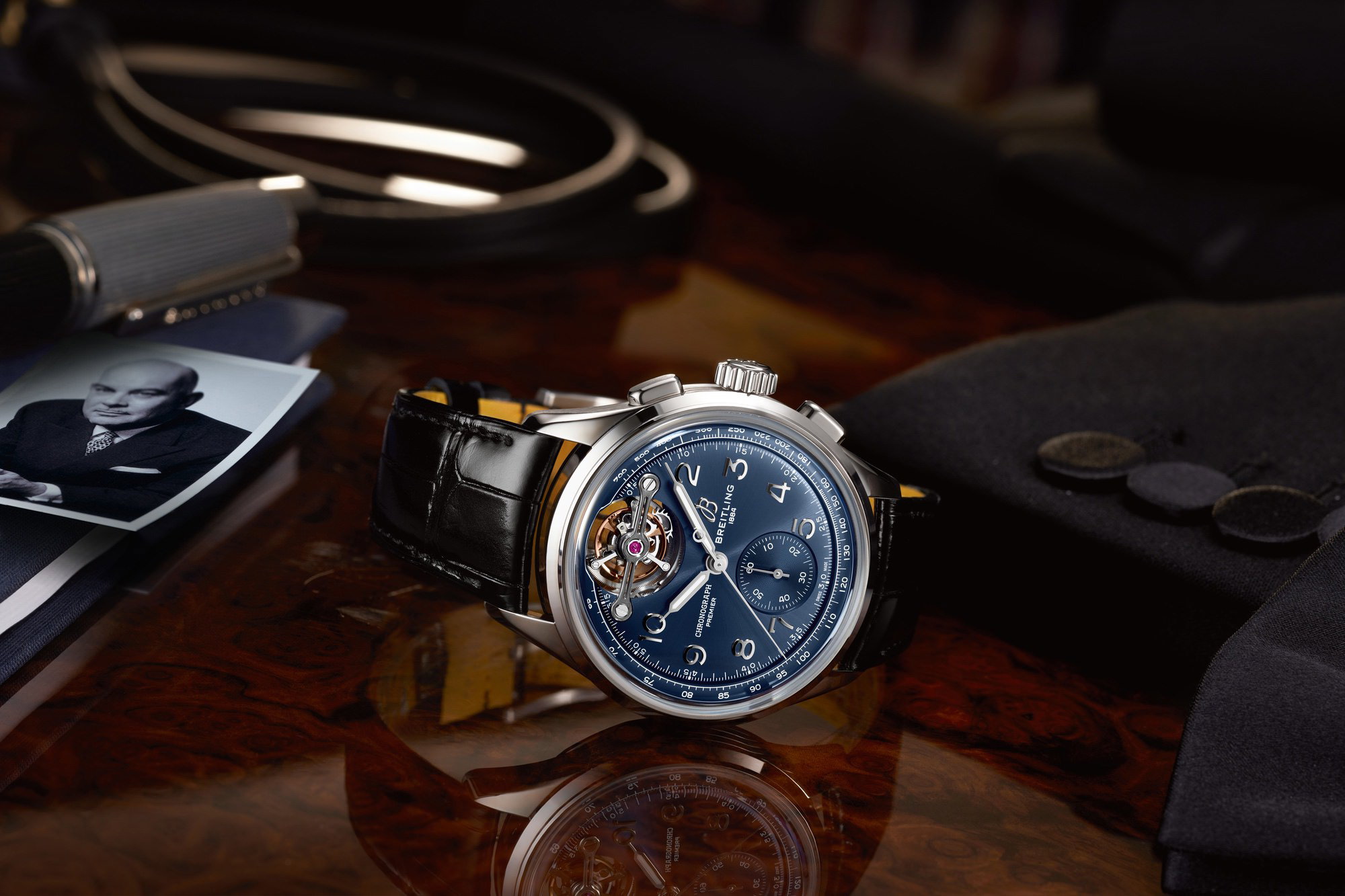 Breitling Premier B21 Chronograph Tourbillon 42 Willy Breitling