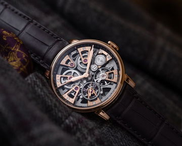Arnold &amp; Son Nebula 38 Red Gold