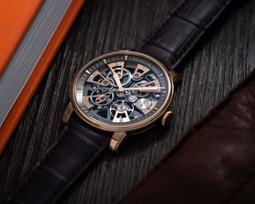 Arnold &amp; Son Nebula 41.5 Red Gold