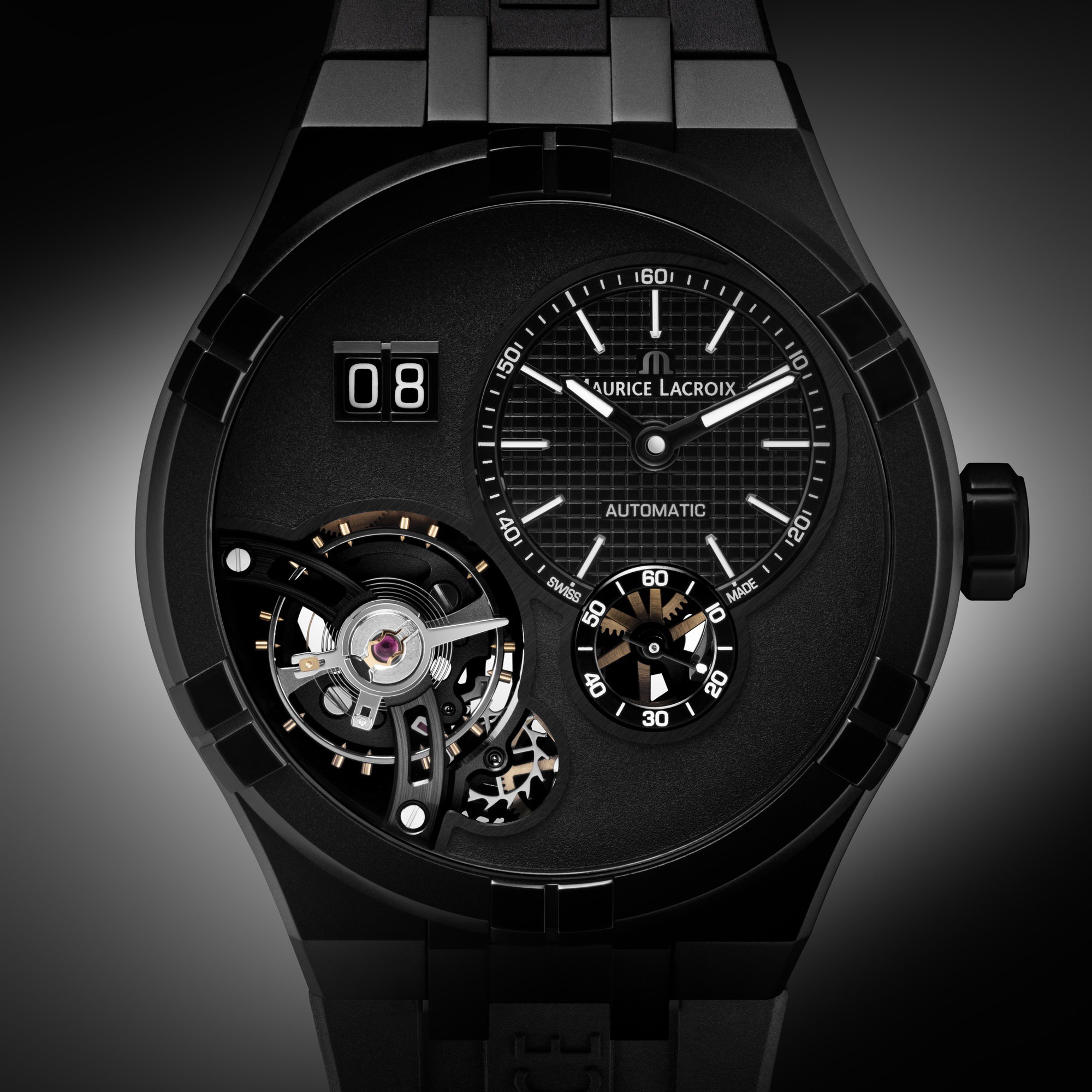 Maurice Lacroix Aikon Master Grand Date Black