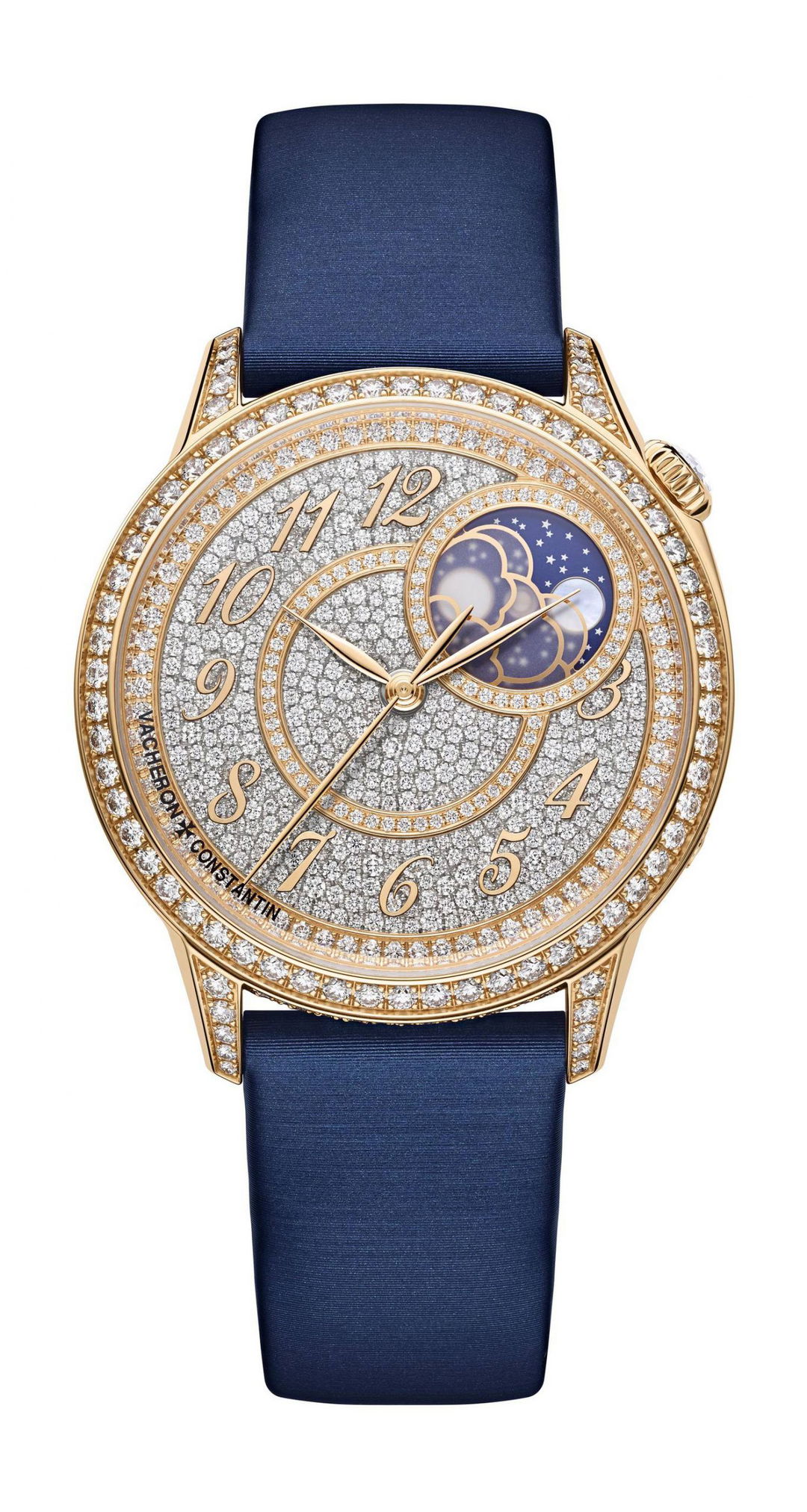 Égérie Moon Phase Diamond-Paved - Image 1