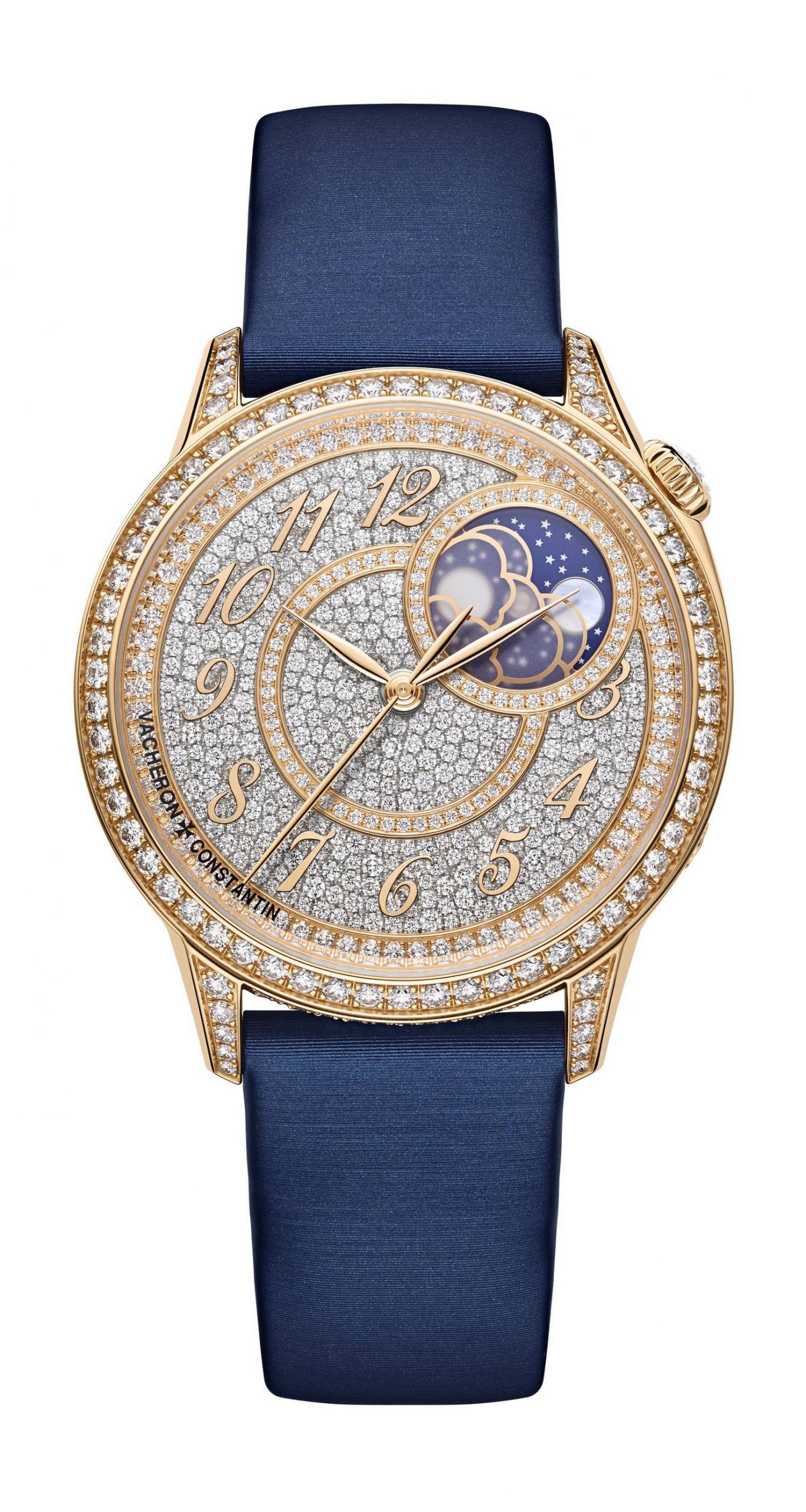 Égérie Moon Phase Diamond-Paved - Image 1