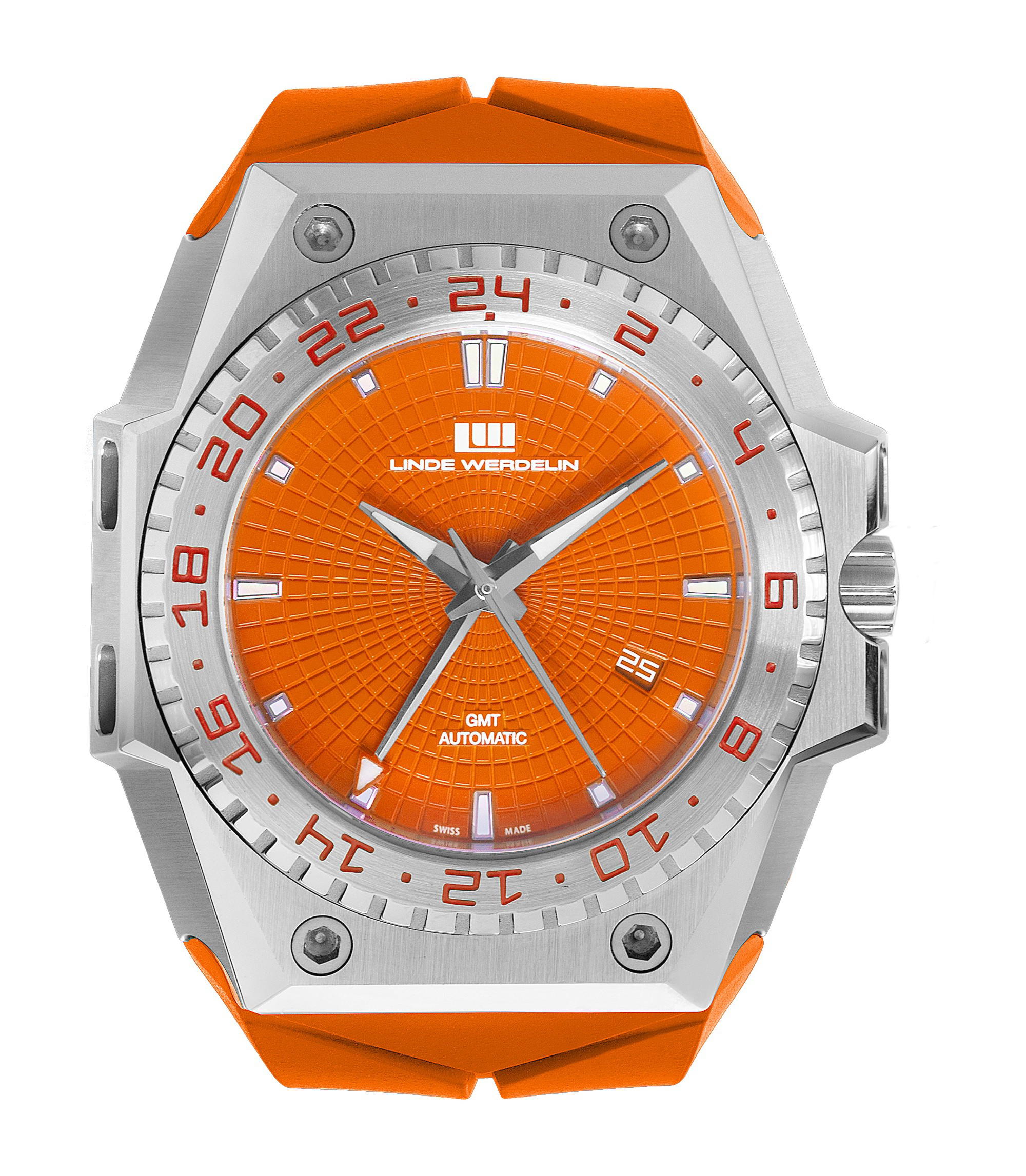 Linde Werdelin 3 Timer Sunset Orange