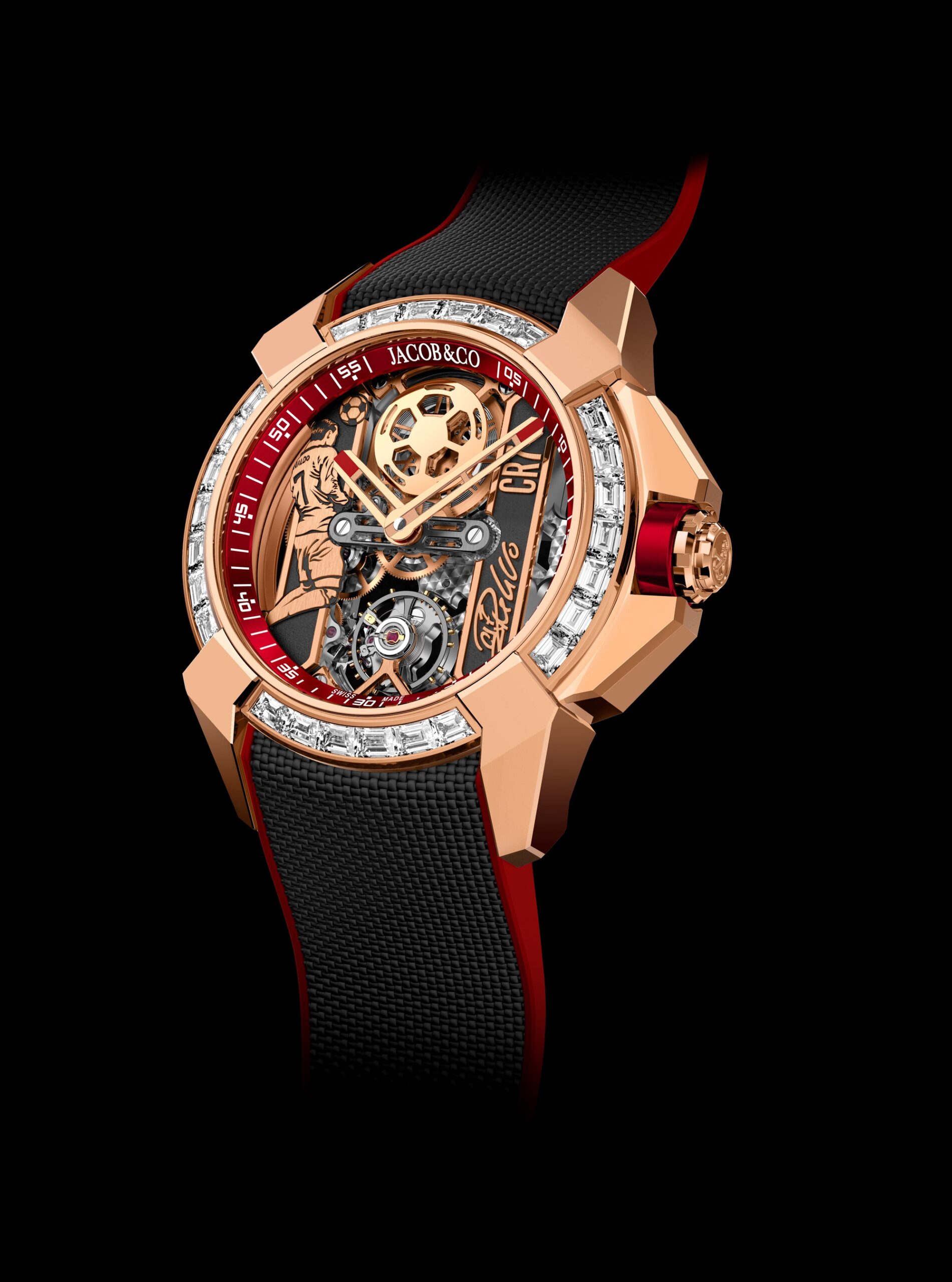 Jacob & Co Epic X Flight of CR7 Baguette