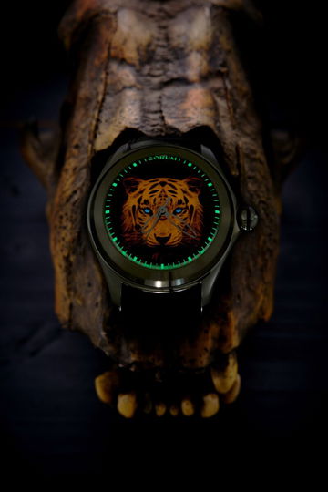Corum Bubble 47 Automatic Luminescent Tiger