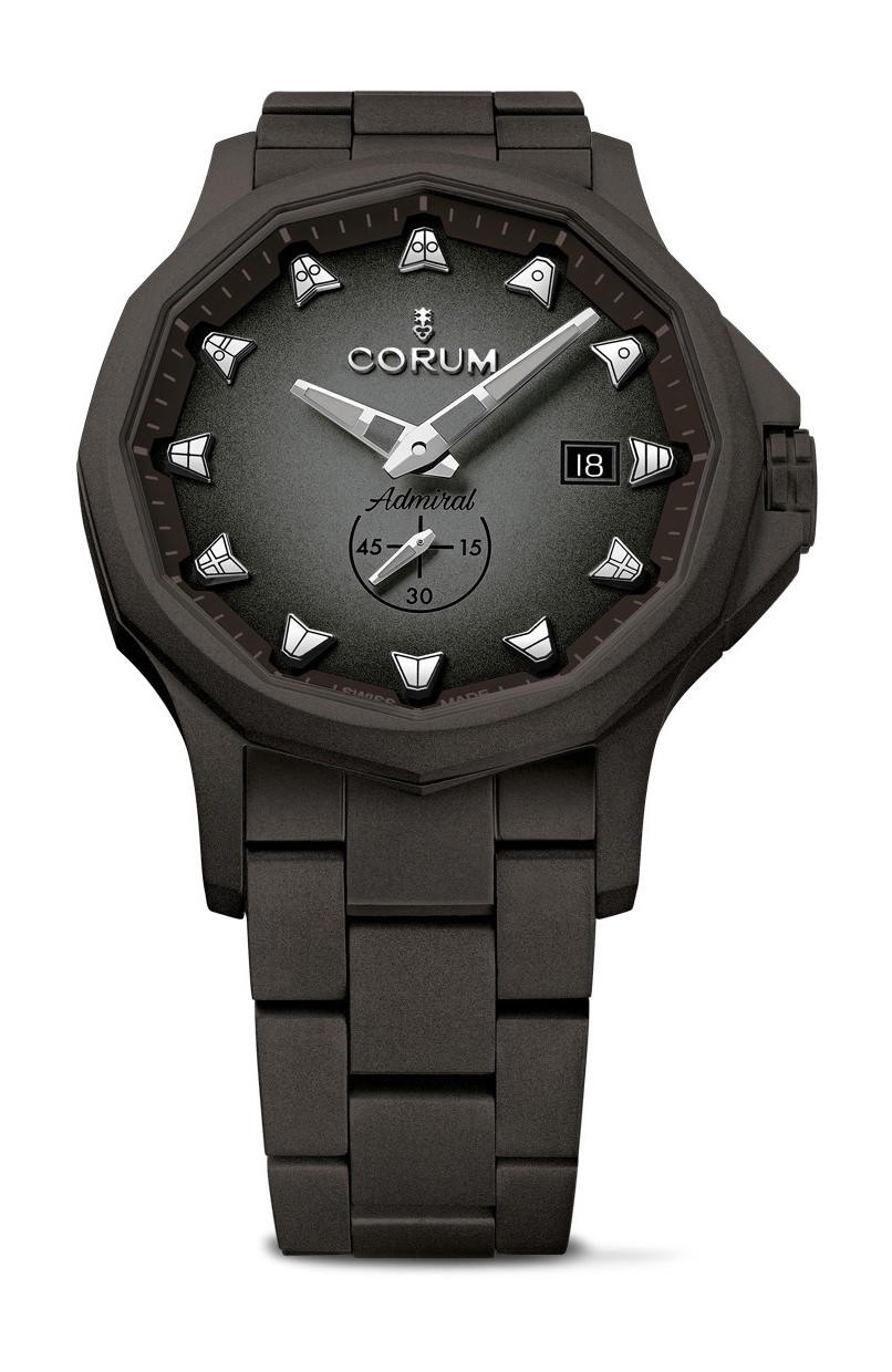 Corum Admiral 42 Automatic Black Sandblasted
