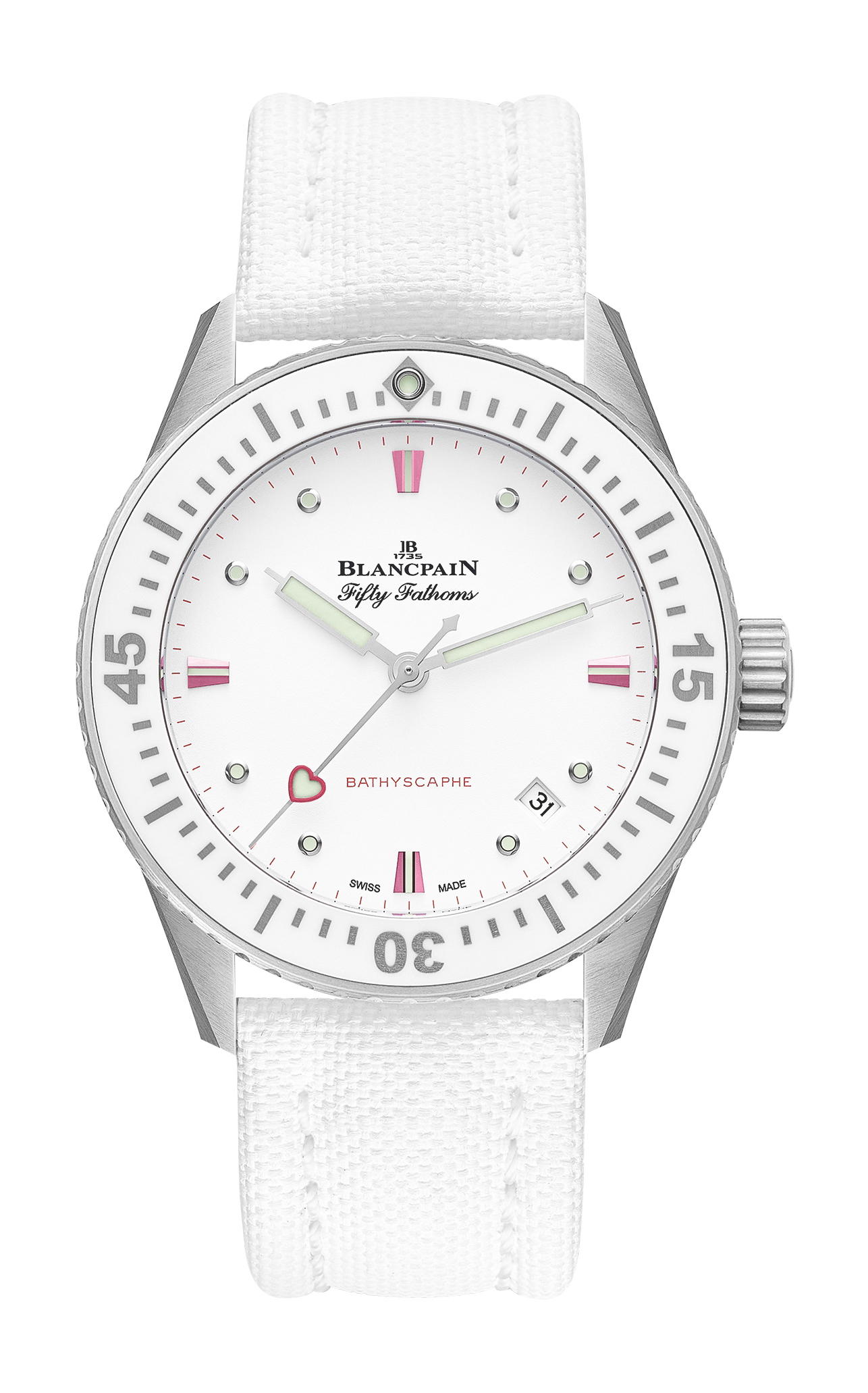 Blancpain Fifty Fathoms Bathyscaphe Valentine's Day