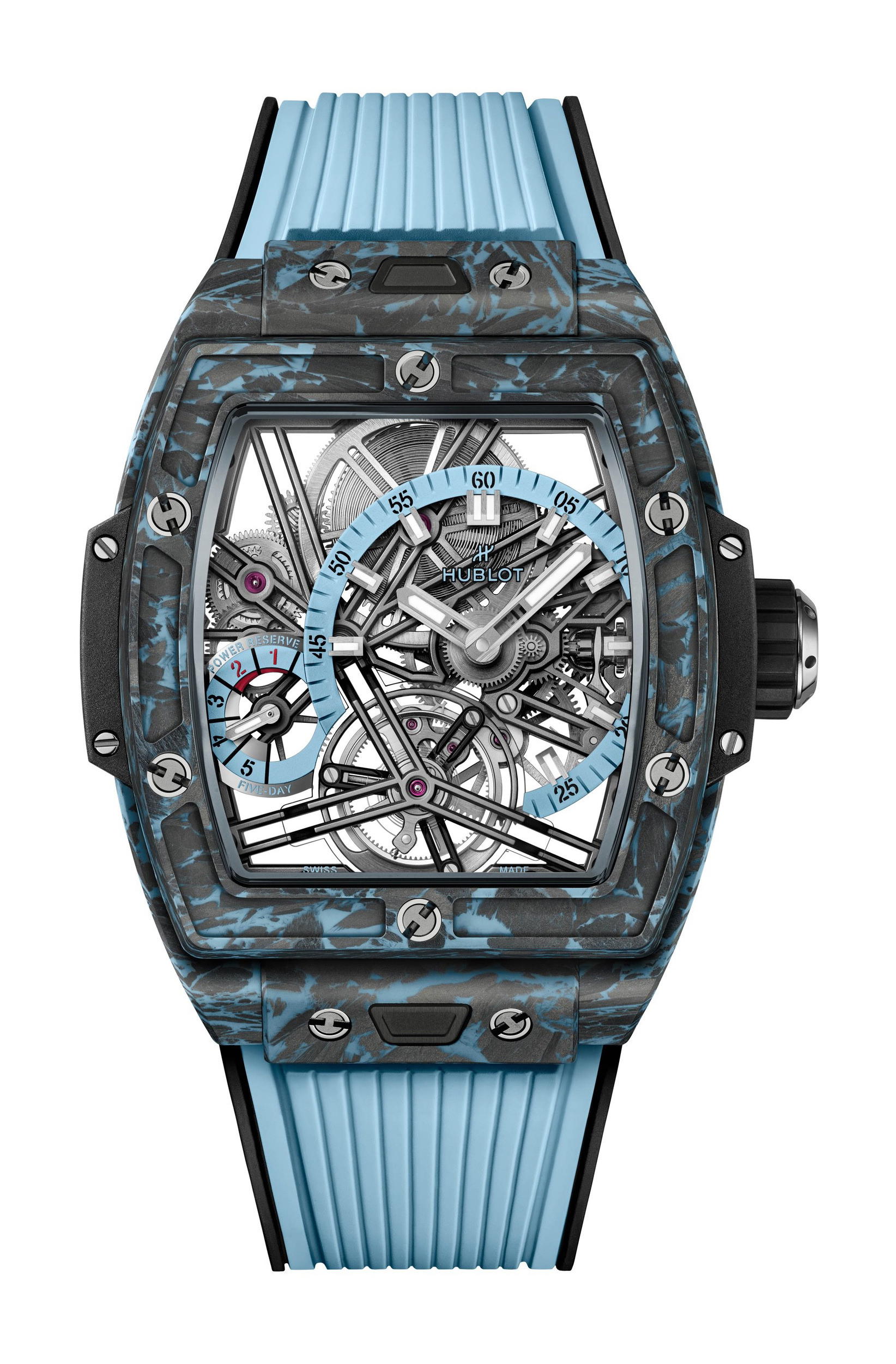 Hublot Spirit of Big Bang 5-Day Power Reserve Carbon Sky Blue