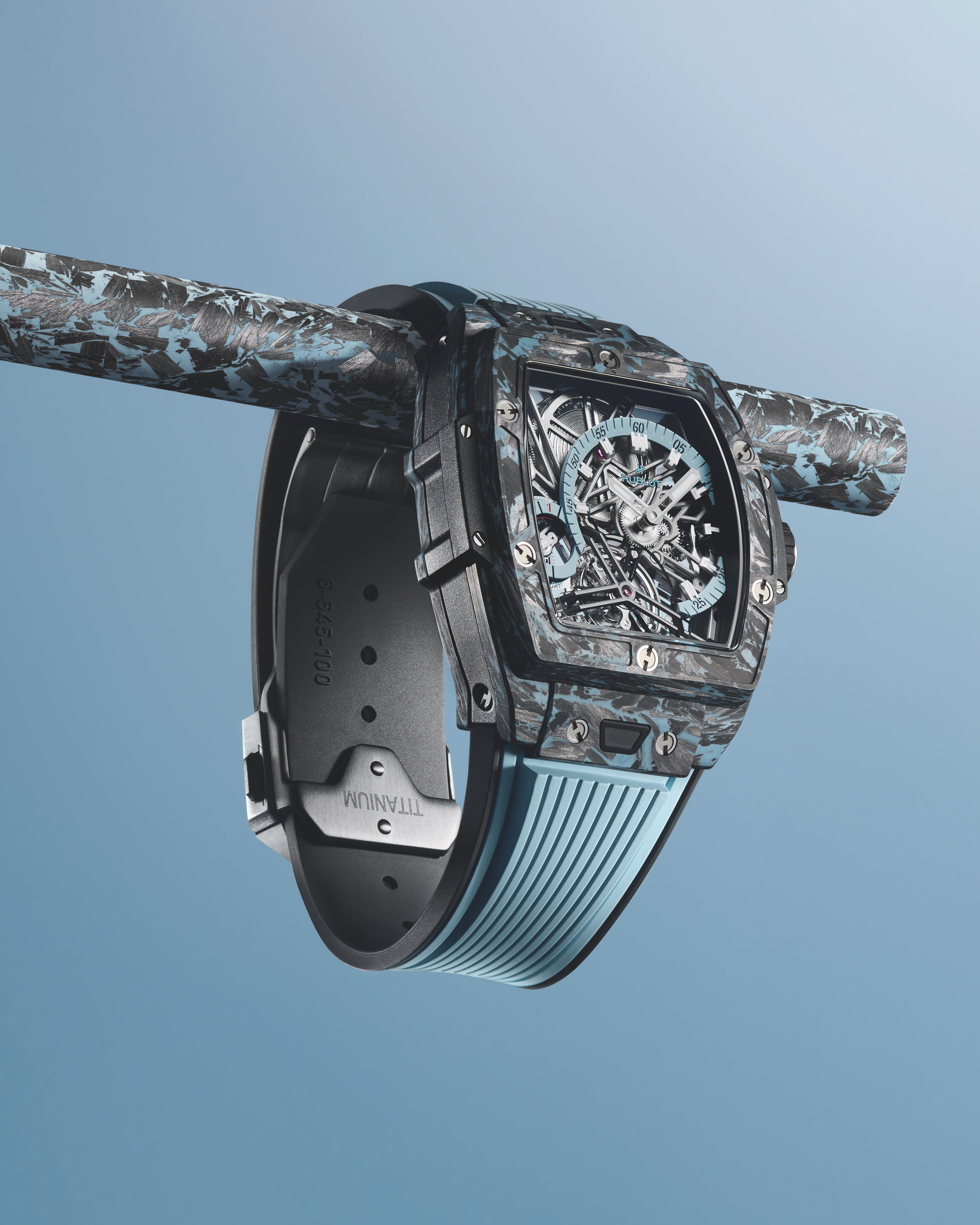 Hublot Spirit of Big Bang 5-Day Power Reserve Carbon Sky Blue