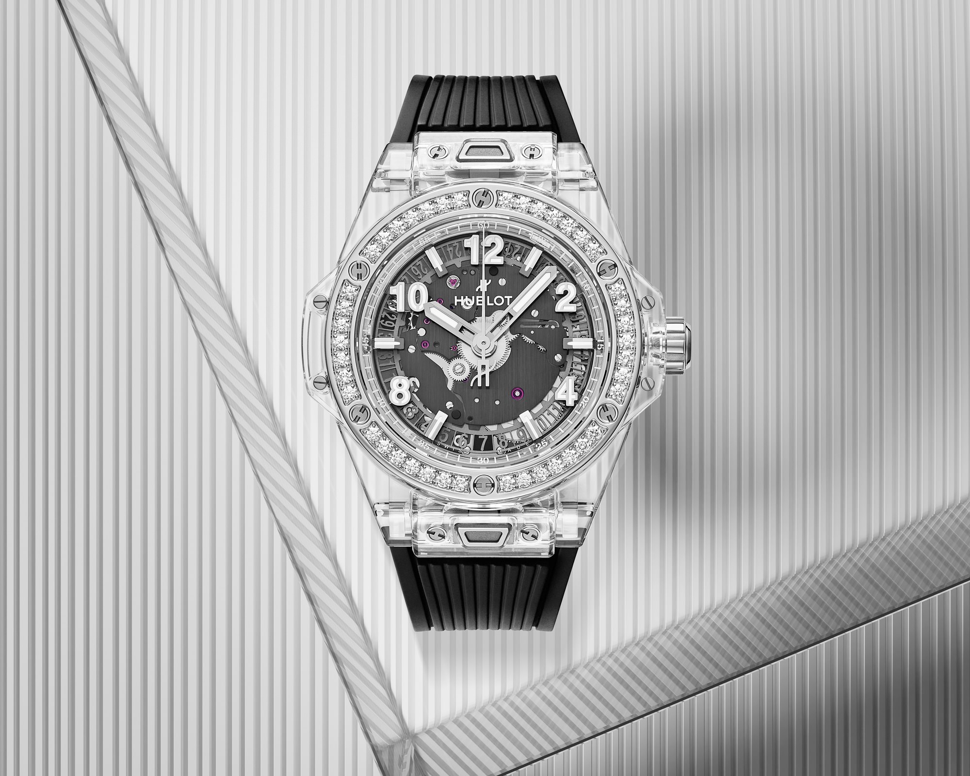 Hublot Big Bang One Click Sapphire Diamonds
