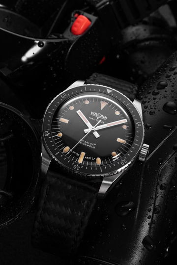 Vulcain Skindiver Black