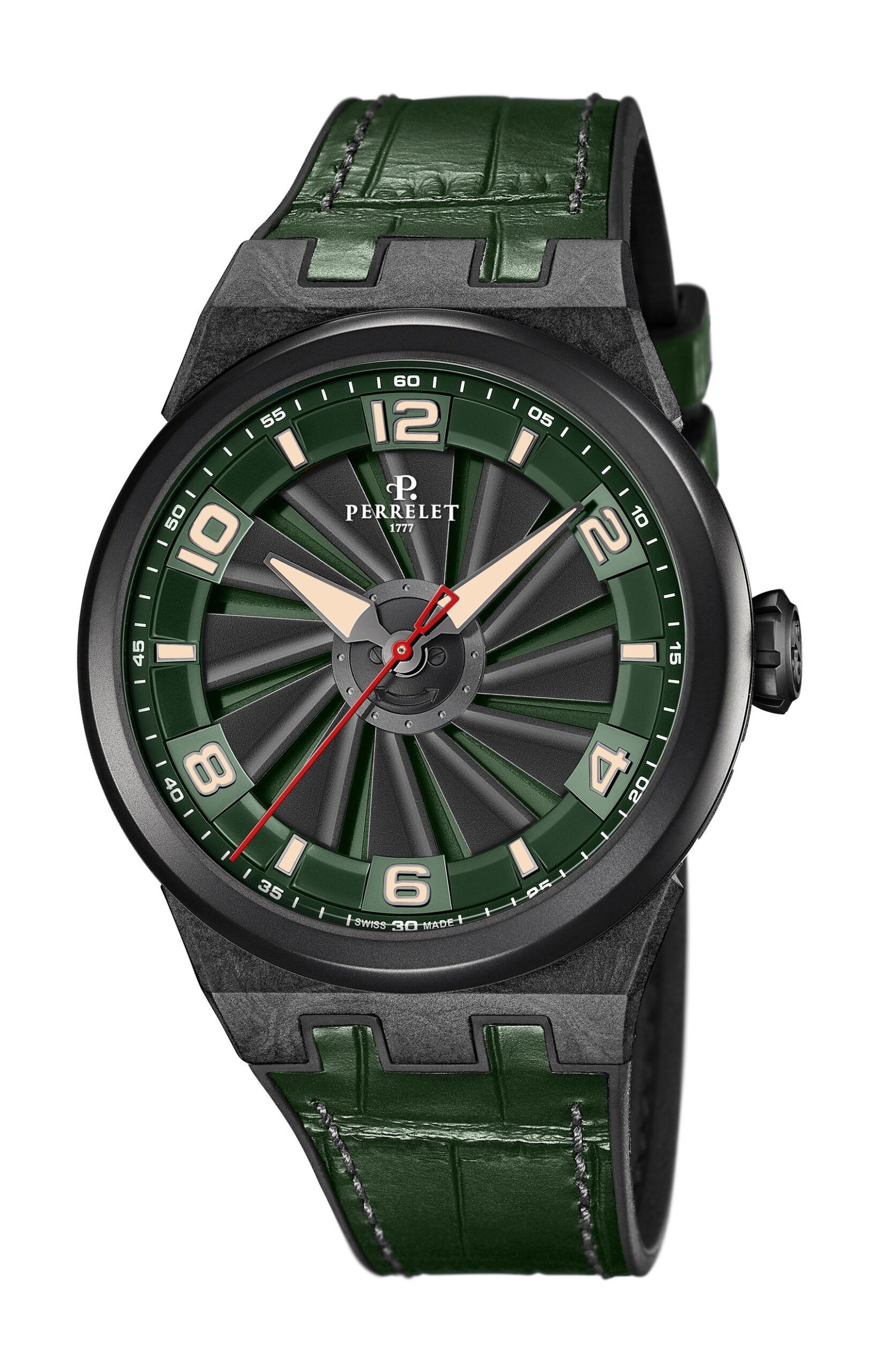 Perrelet Turbine Carbon Forest Green