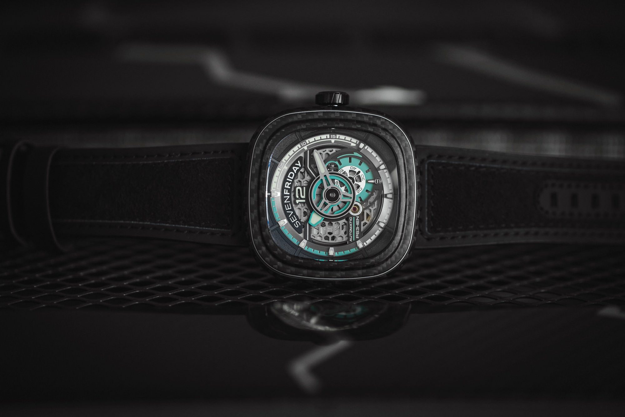 SevenFriday PS3/01 Carbon Jade