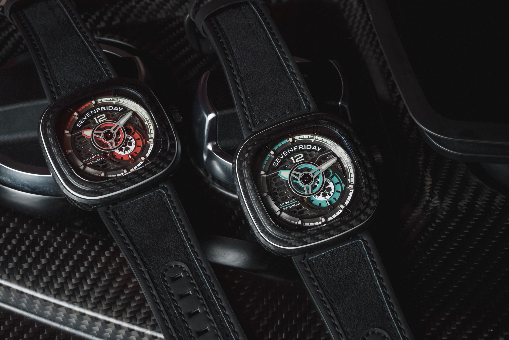 SevenFriday PS3/01 Carbon Jade