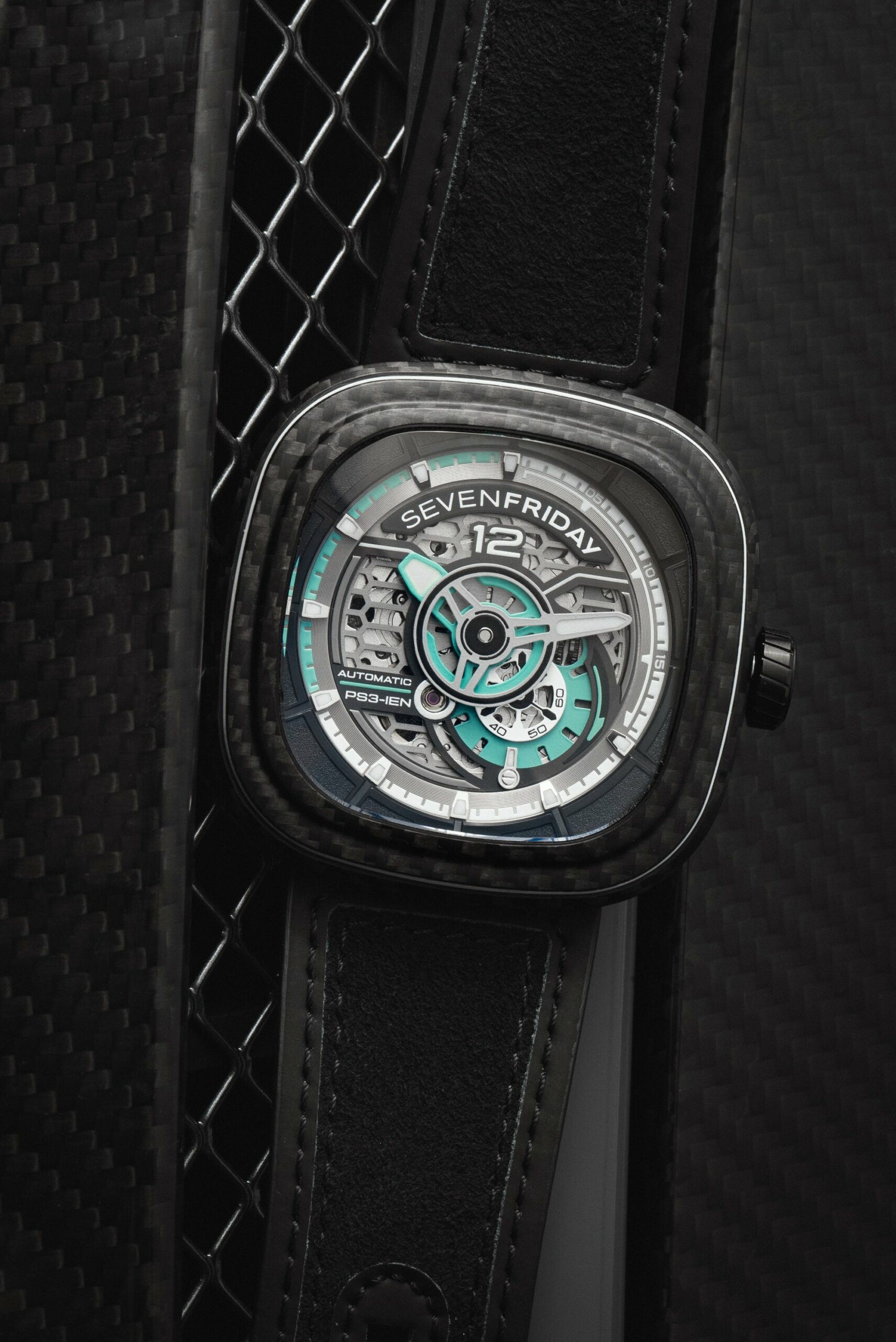 SevenFriday PS3/01 Carbon Jade