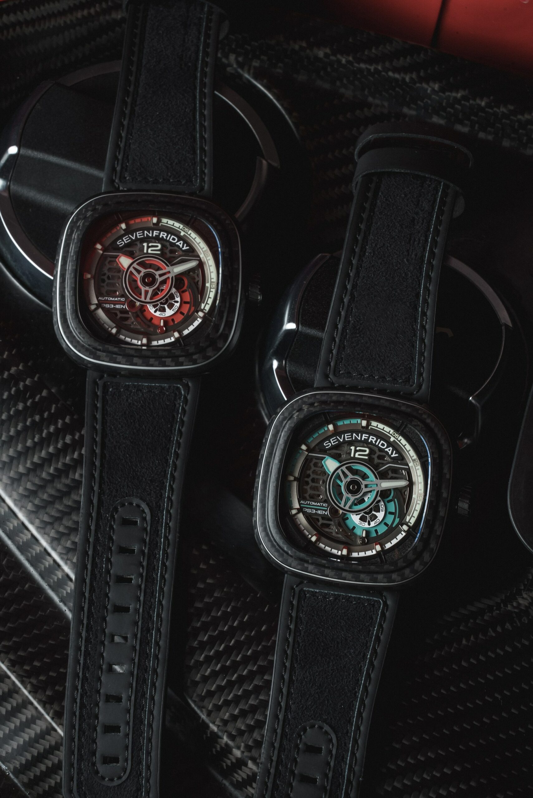 SevenFriday PS3/01 Carbon Jade