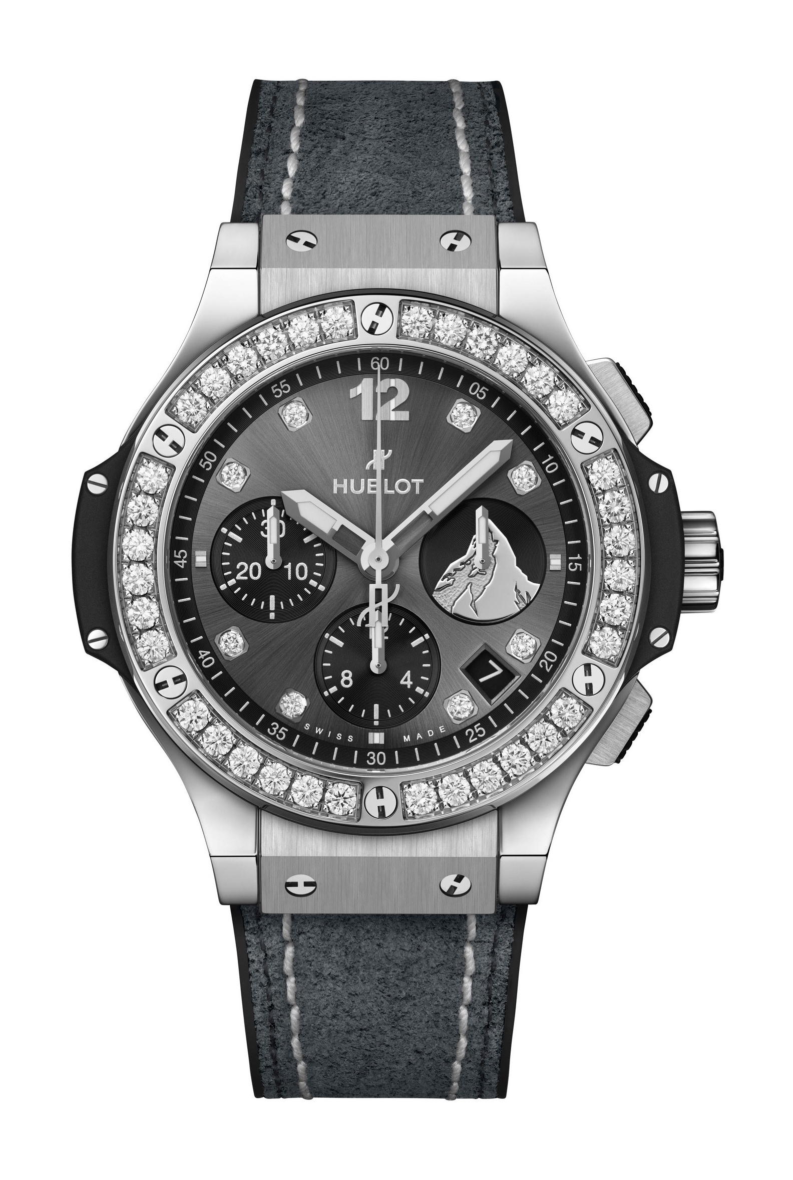 Hublot Big Bang Steel Diamonds Zermatt