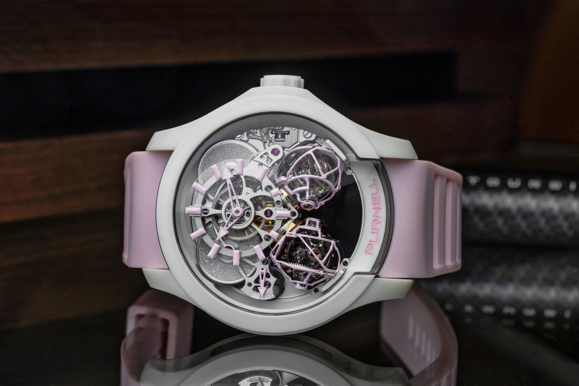 Purnell Escape II White Purnell Microfiber Baby Pink