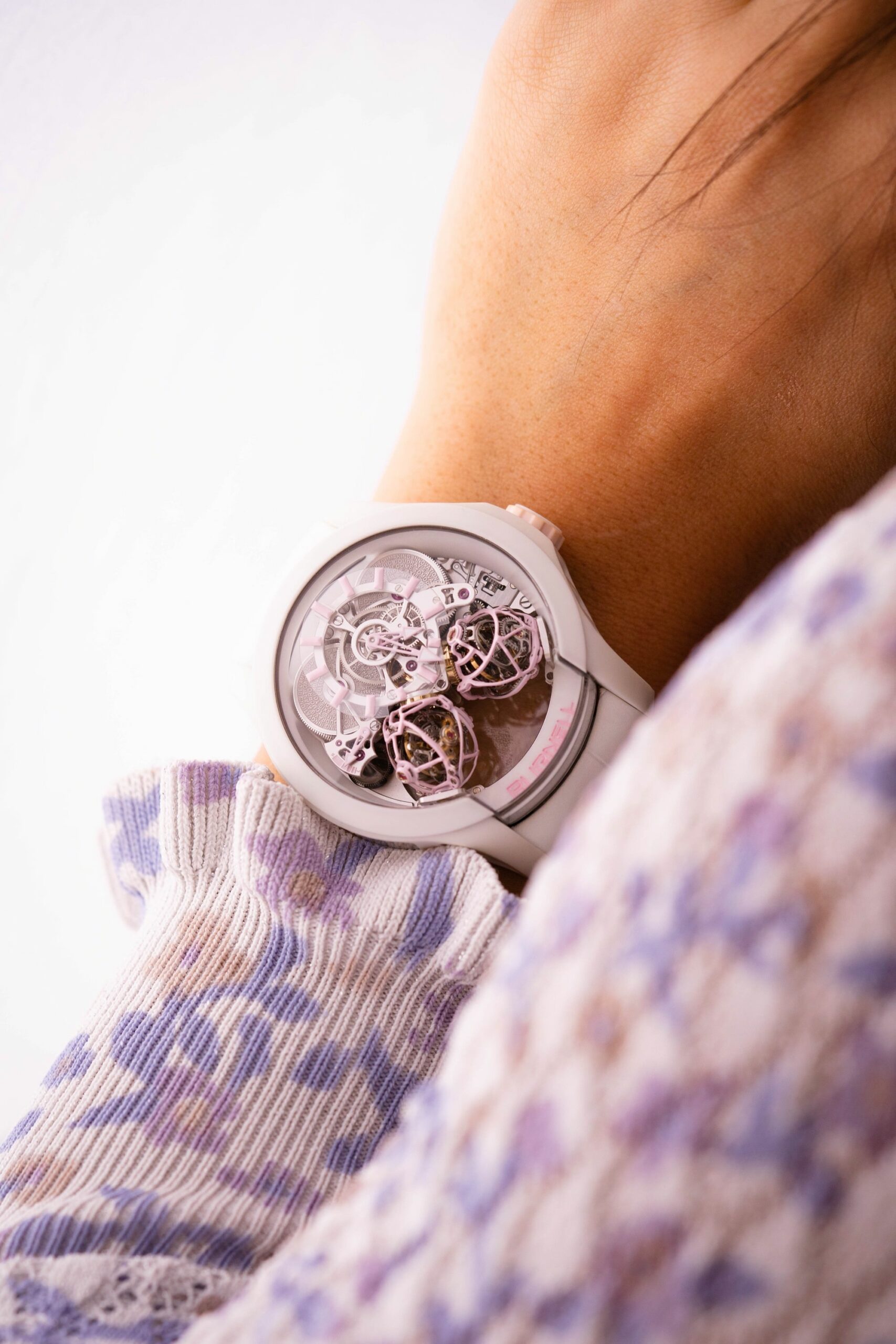 Purnell Escape II White Purnell Microfiber Baby Pink